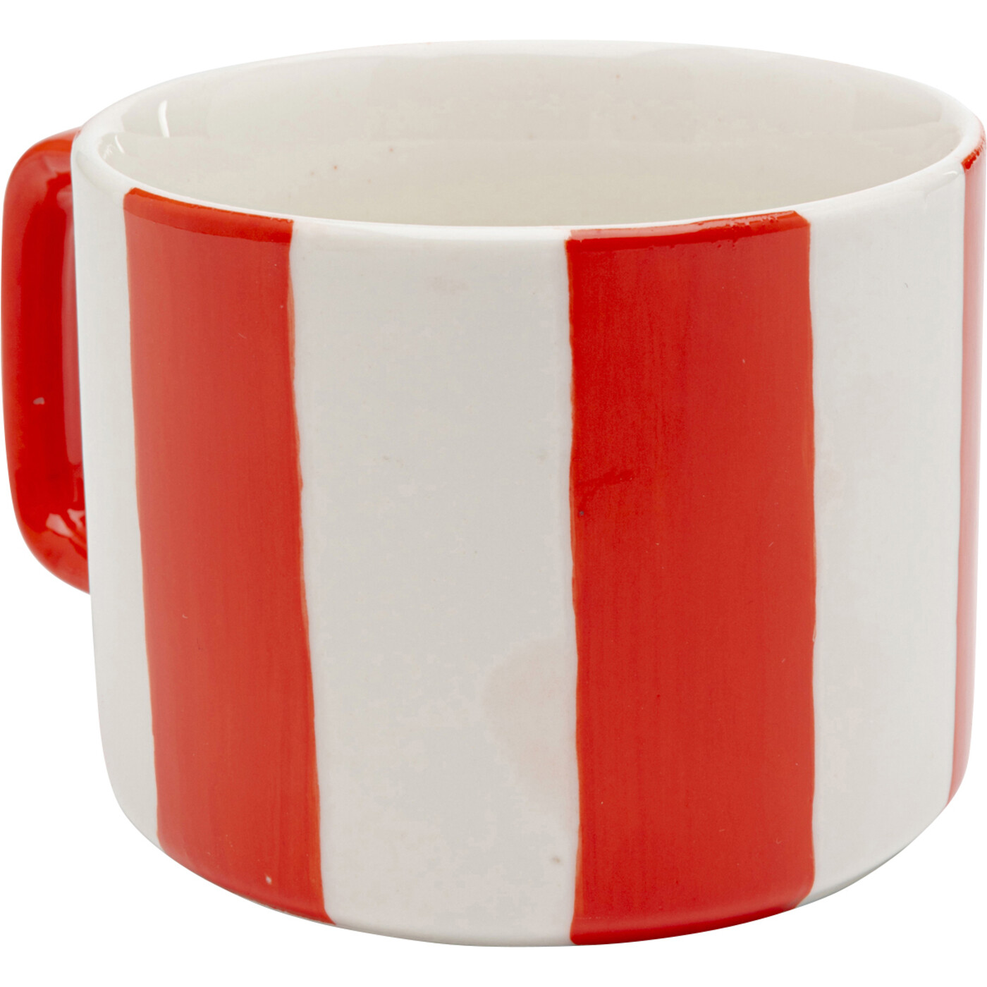 Кружка Cocina Stripes «Кухня в полоску», Красный от KARE Design