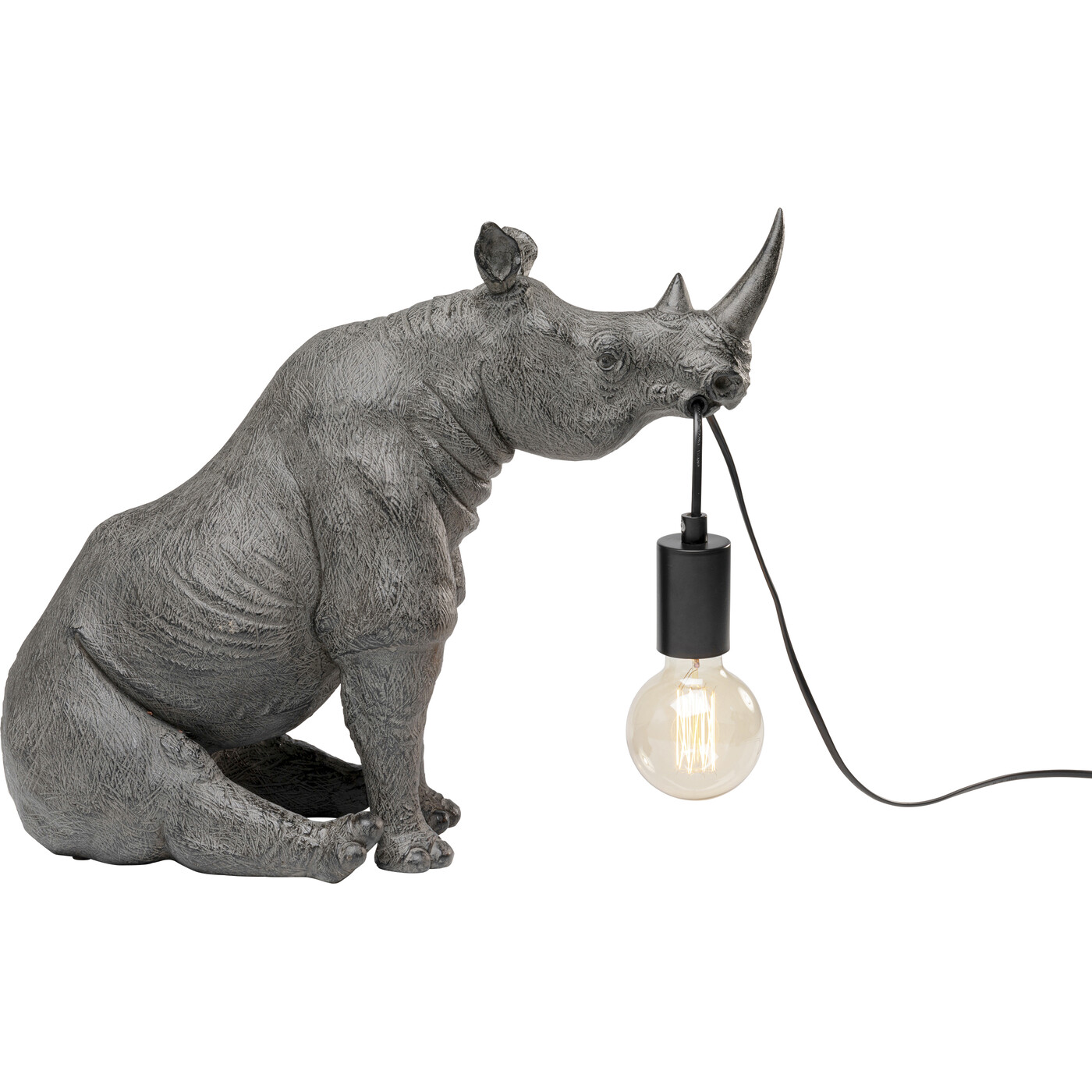 Светильник настольный "Сидящий носорог" Sitting Rhino 42 см от KARE Design