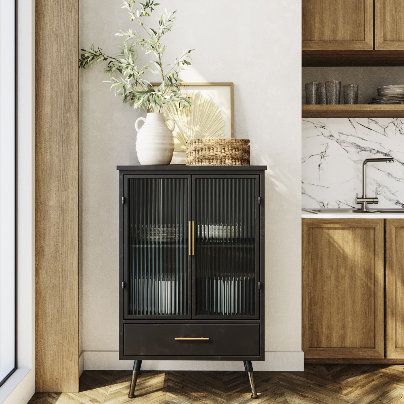 Комод La Gomera 2 двери 1 ящик от KARE Design