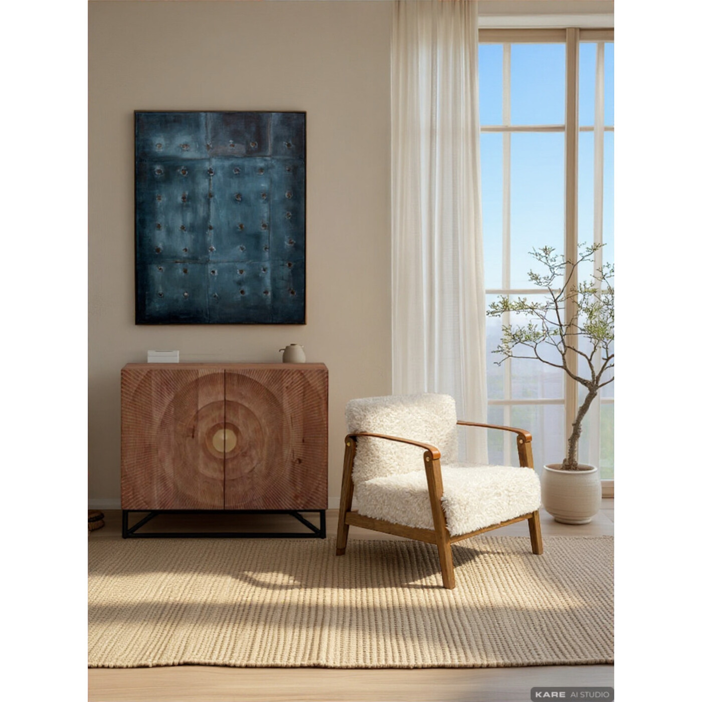 Комод Madeira Bright 100x90cm от KARE Design