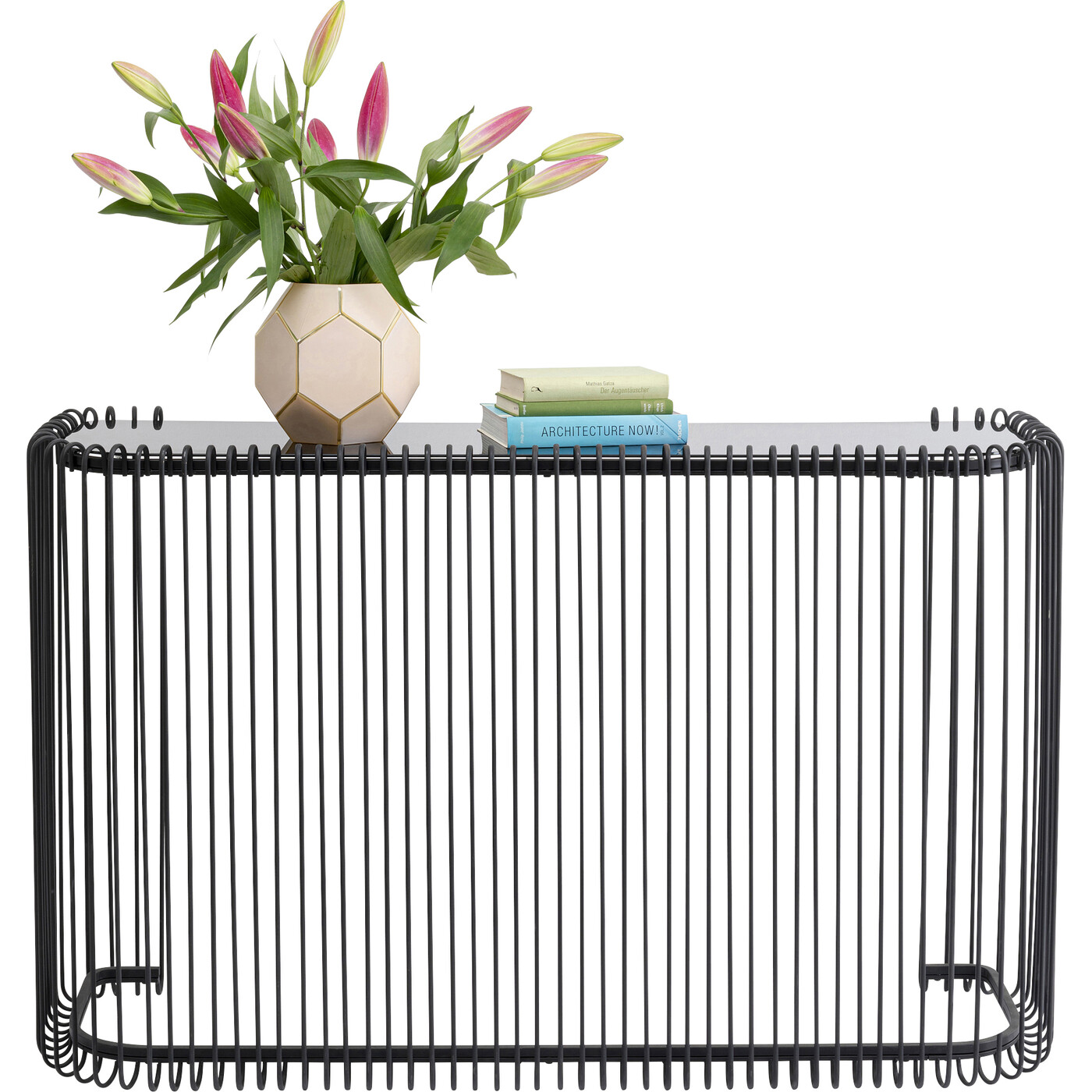 Консоль Wire Black 142x89 см от KARE Design