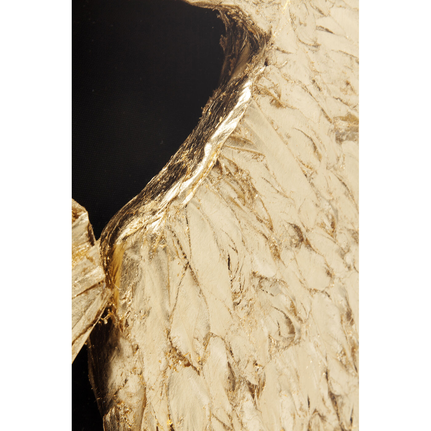 Украшение настенное Wings Gold Black «Крылья» 120x120 см, Чёрный от KARE Design