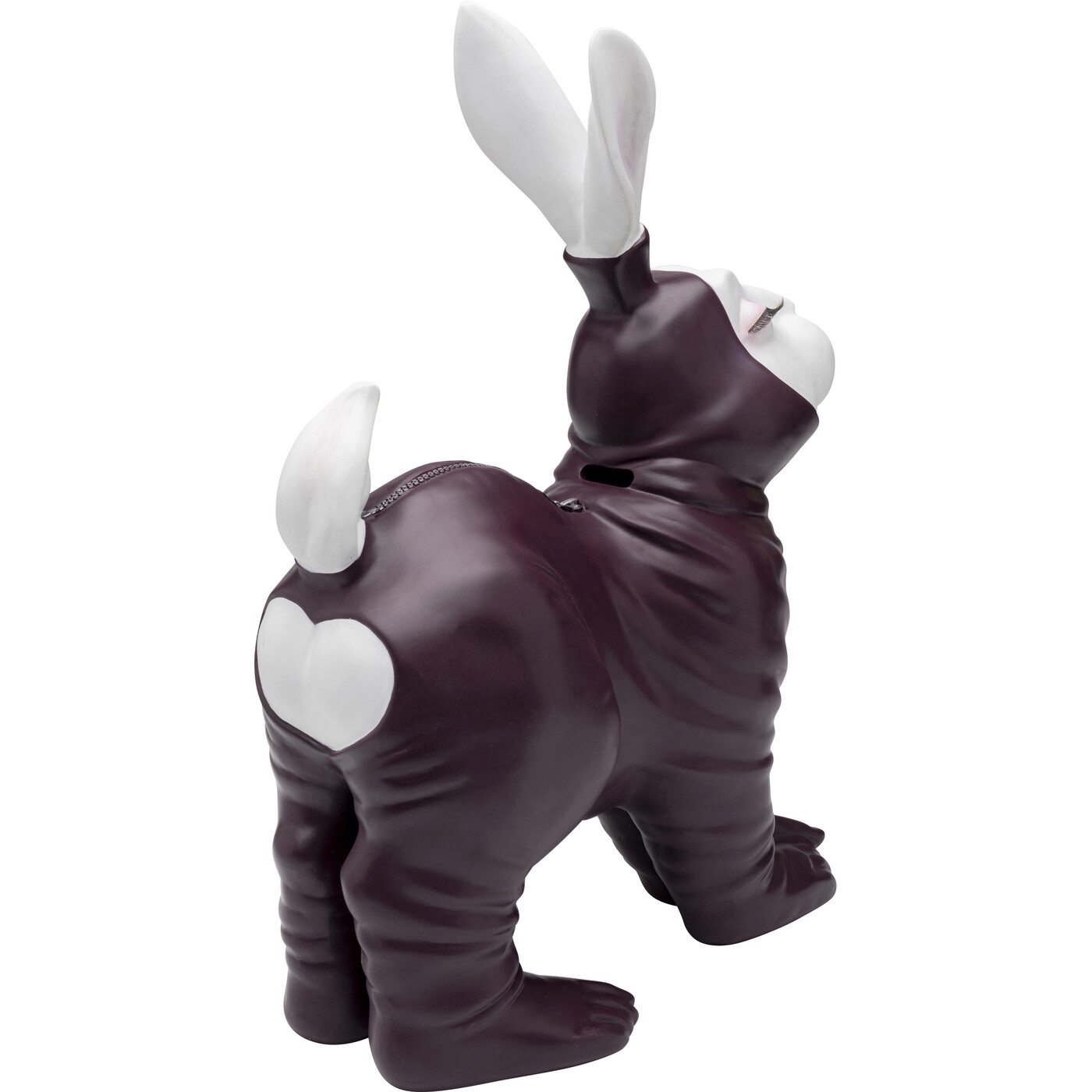 Копилка Fetish Bunny Sitting «Сидячий кролик-фетиш», Бордовый от KARE Design
