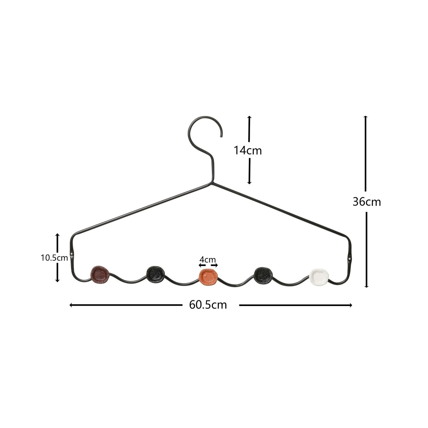 Вешалка настенная Hangers