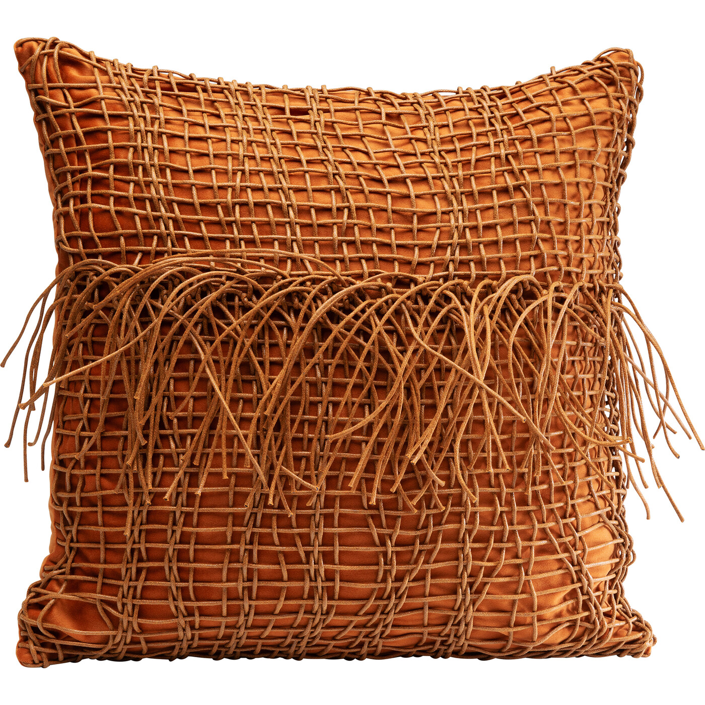 Подушка Zoe Fringes «Зои с бахромой» 45x45 см от KARE Design