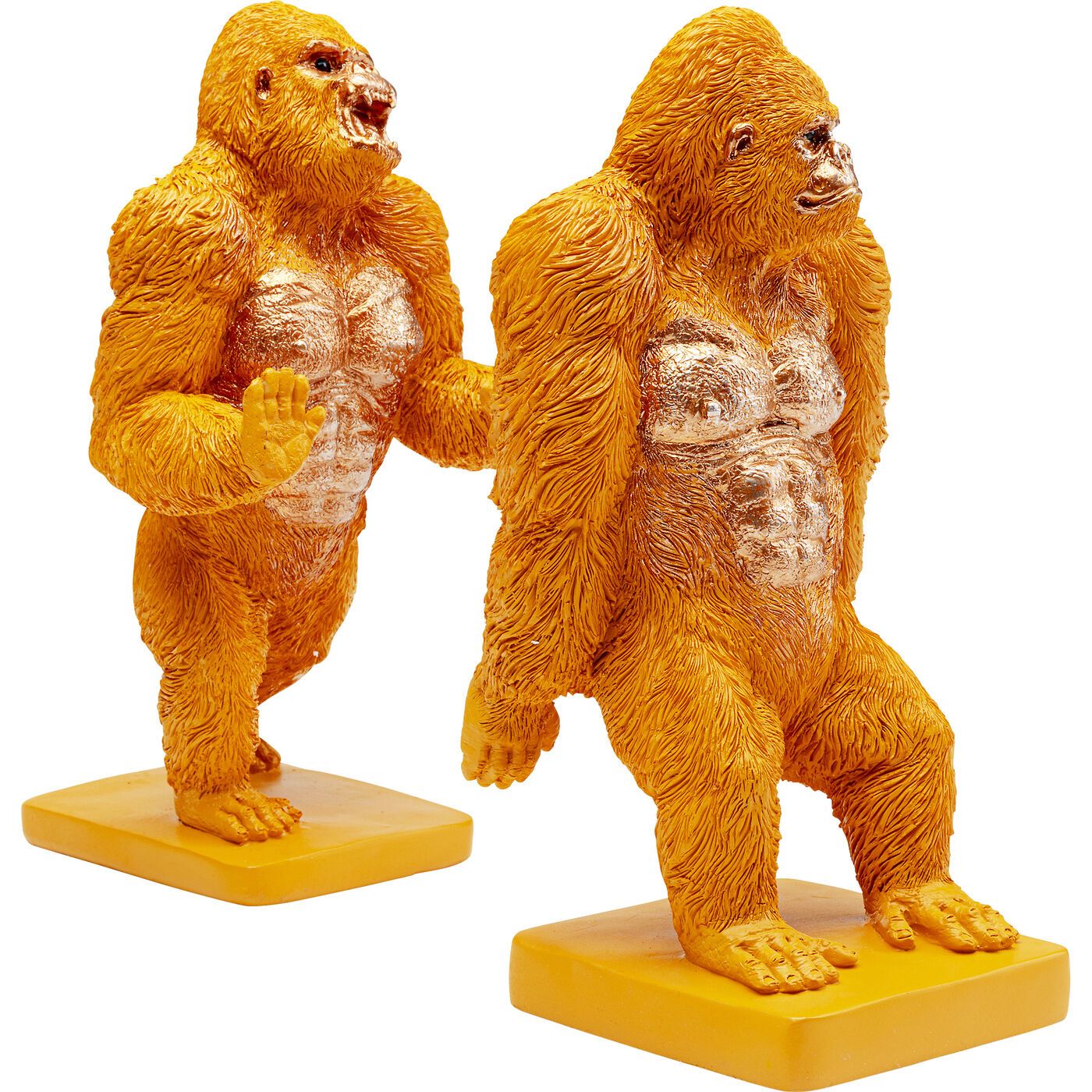 Держатель для книг Gorilla «Горилла» (2 шт), Оранжевый от KARE Design