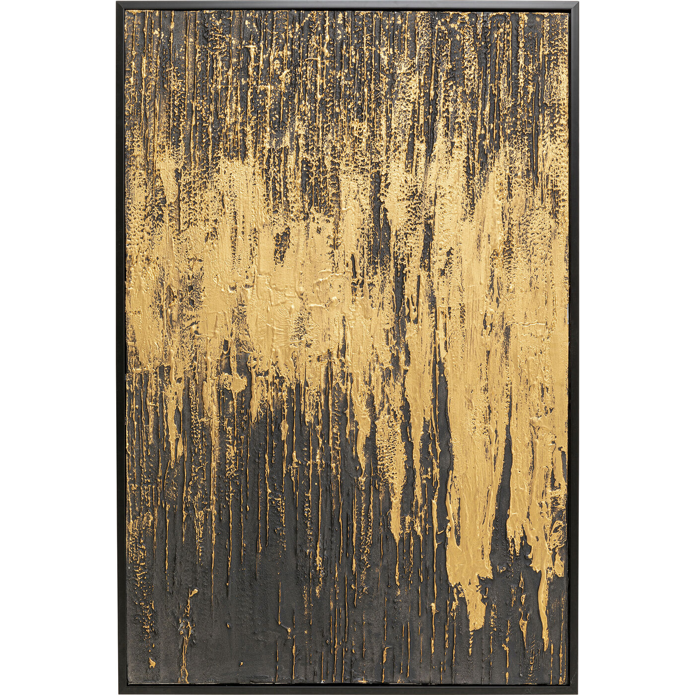 Картина в раме Abstract Black 80x120 см
