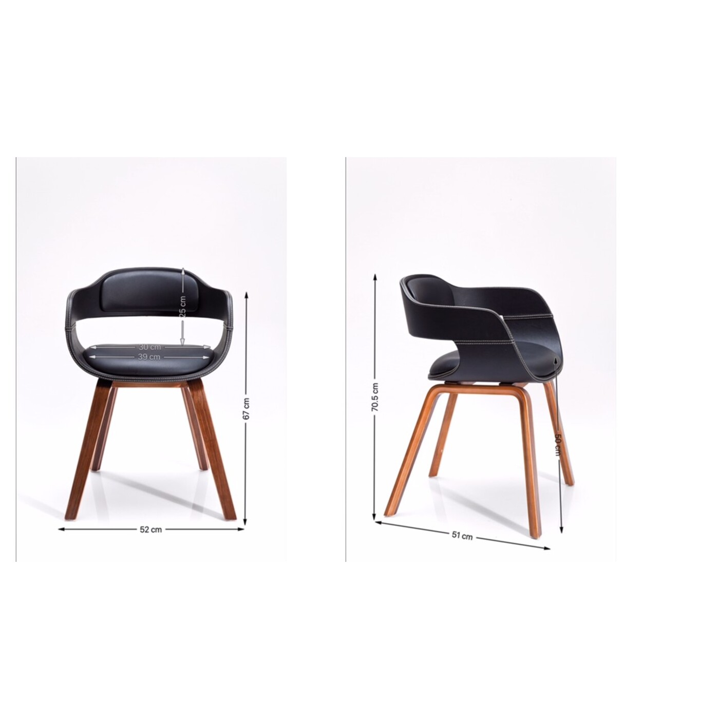 Кресло Costa Walnut от KARE Design