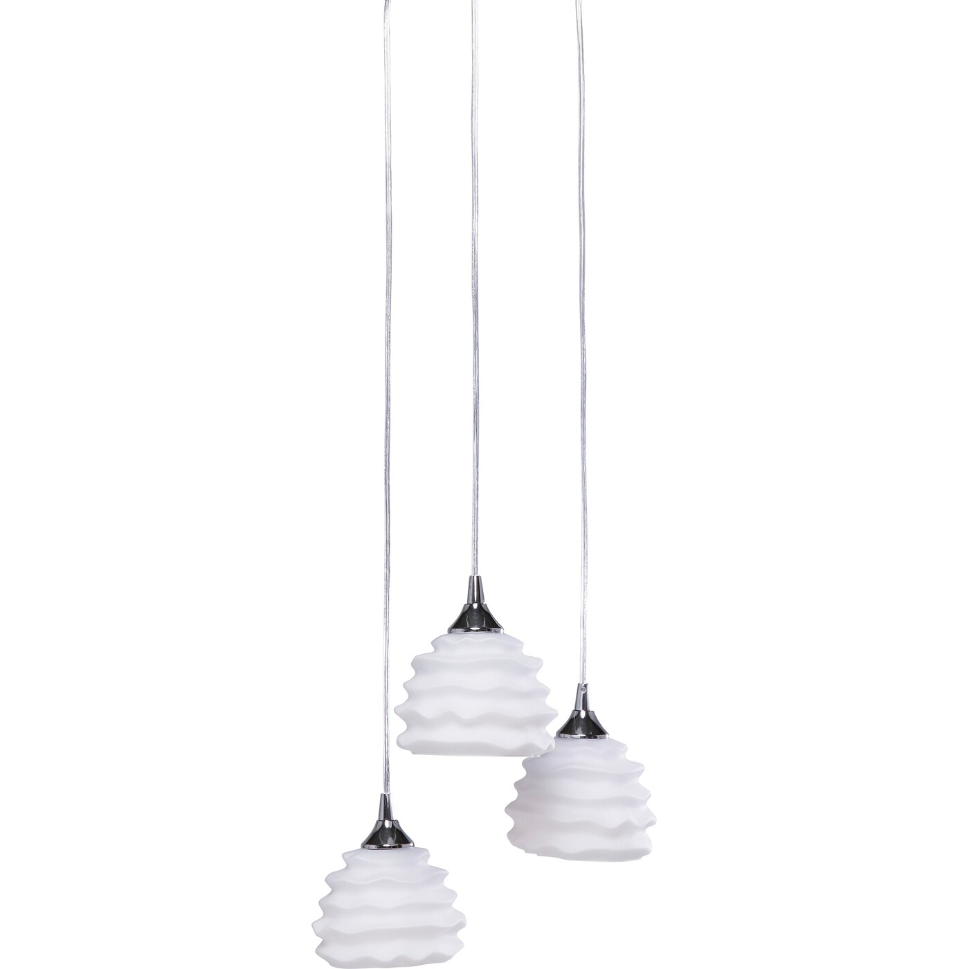 Светильник подвесной Ruffle White Ø 37 см от KARE Design