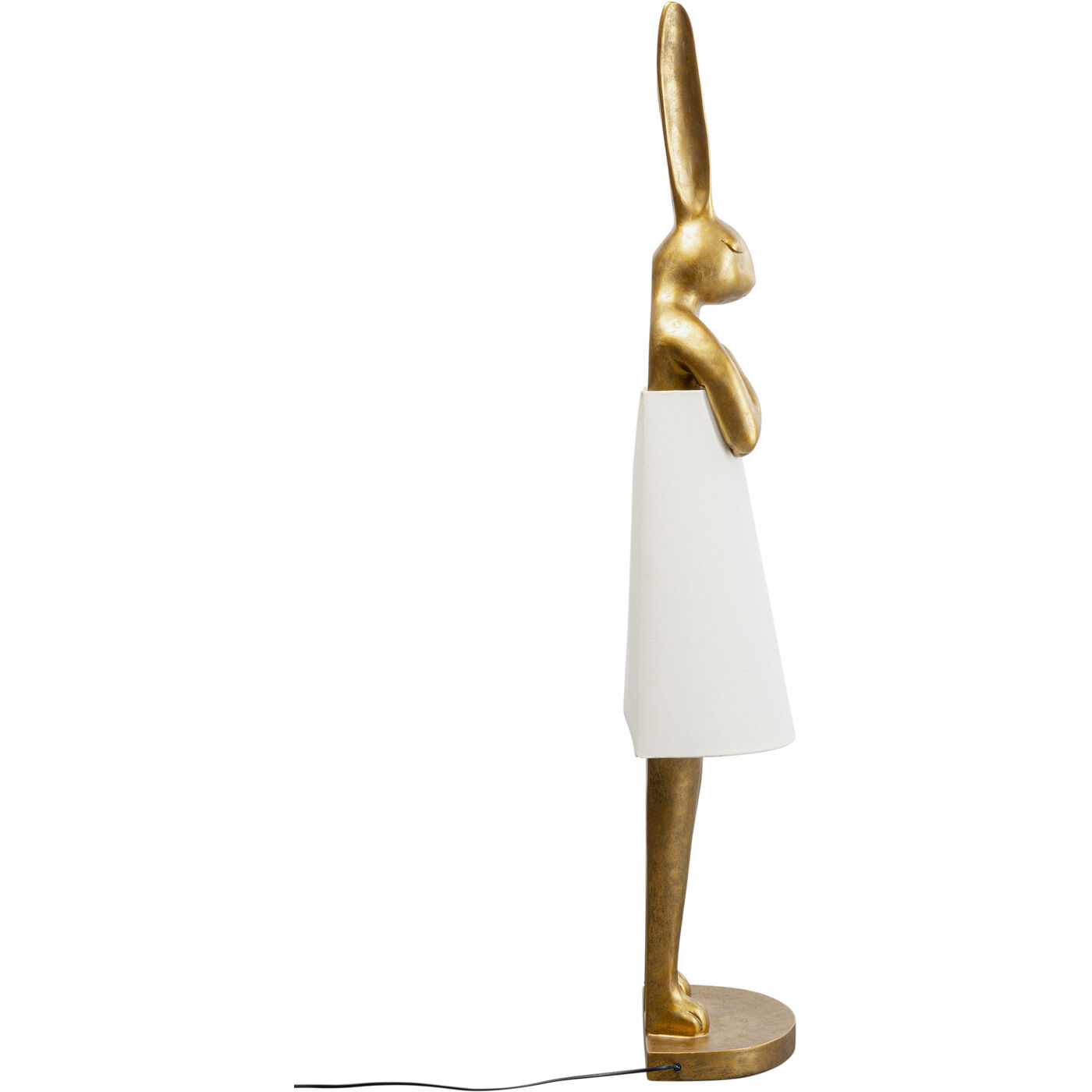 Светильник напольный Animal Rabbit Gold/White 150 см