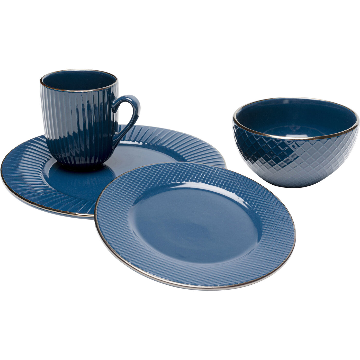 Тарелка Muse Blue Ø20 см от KARE Design