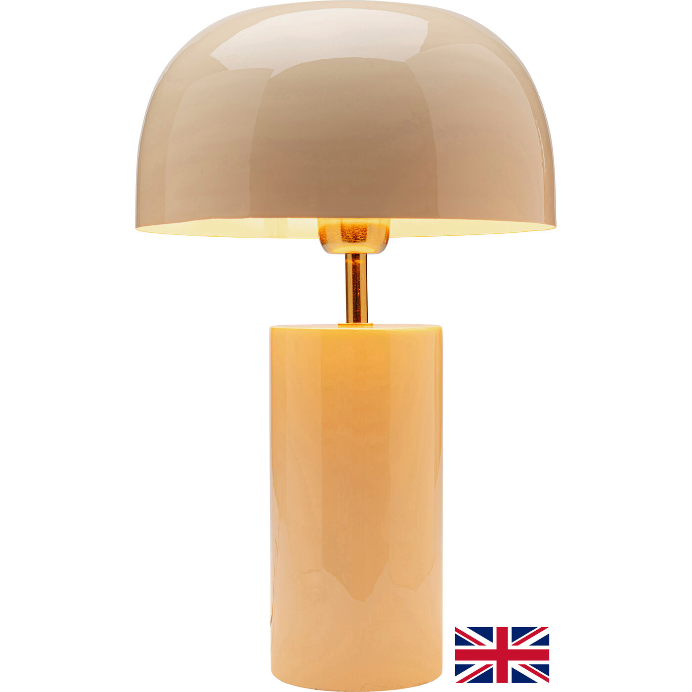 Светильник настольный Loungy Ecru White 38cm UK