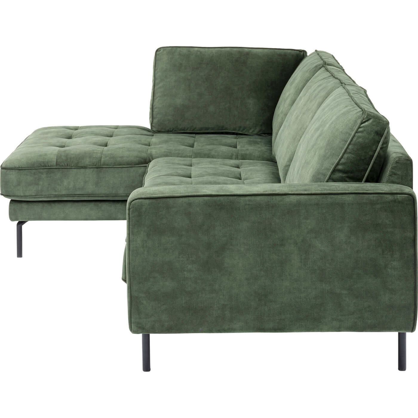 Диван угловой левосторонний Lucas Left Olive 231 см от KARE Design