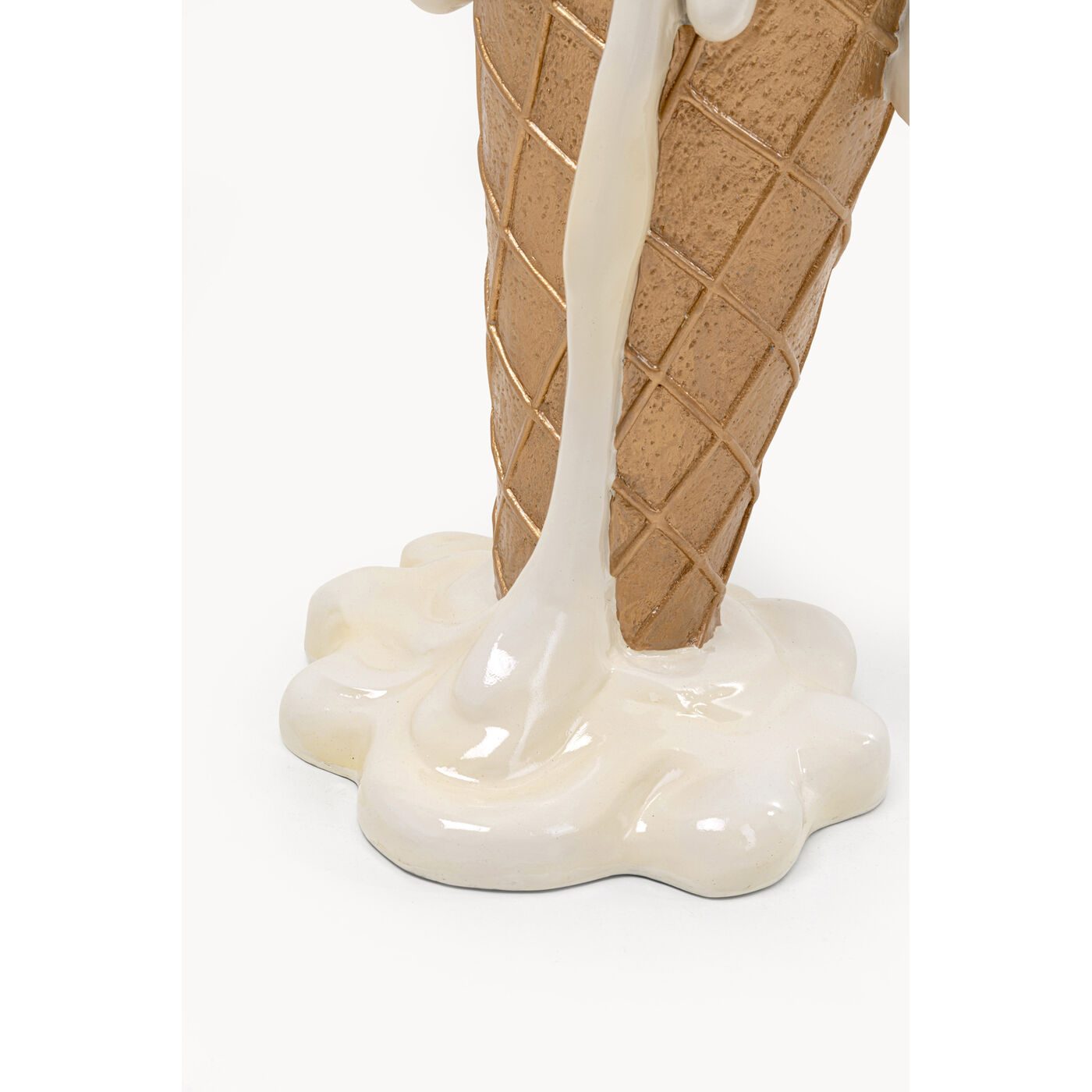 Стол приставной Ice Cream Vanilla Ø48cm от KARE Design