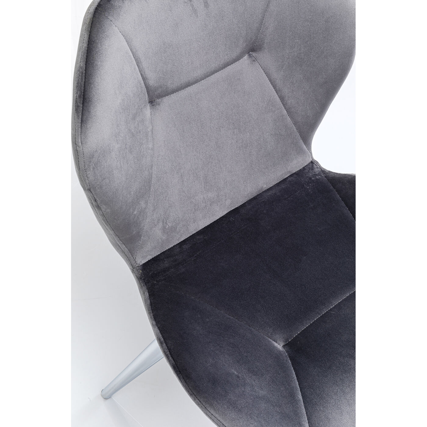 Стул Viva Grey Chrome от KARE Design