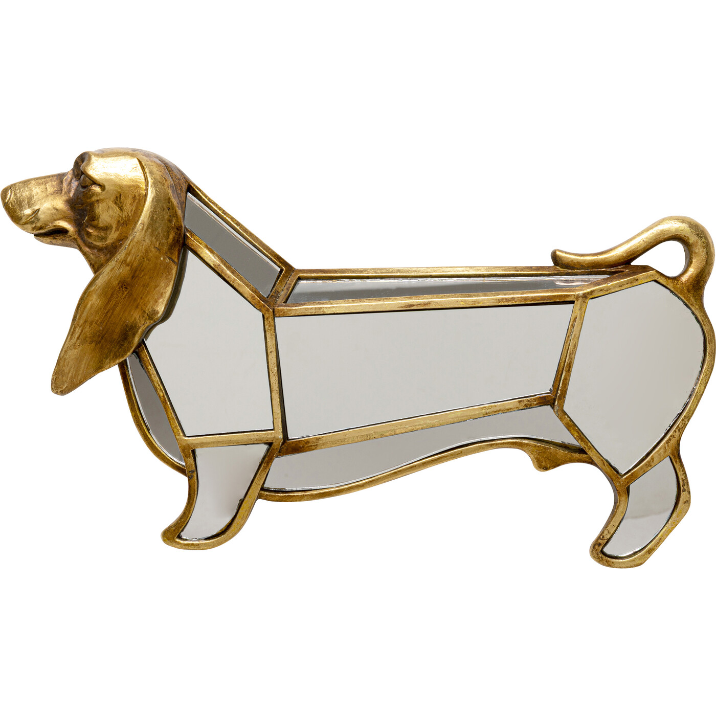 Украшение настенное Dog Зеркало 38x22cm от KARE Design