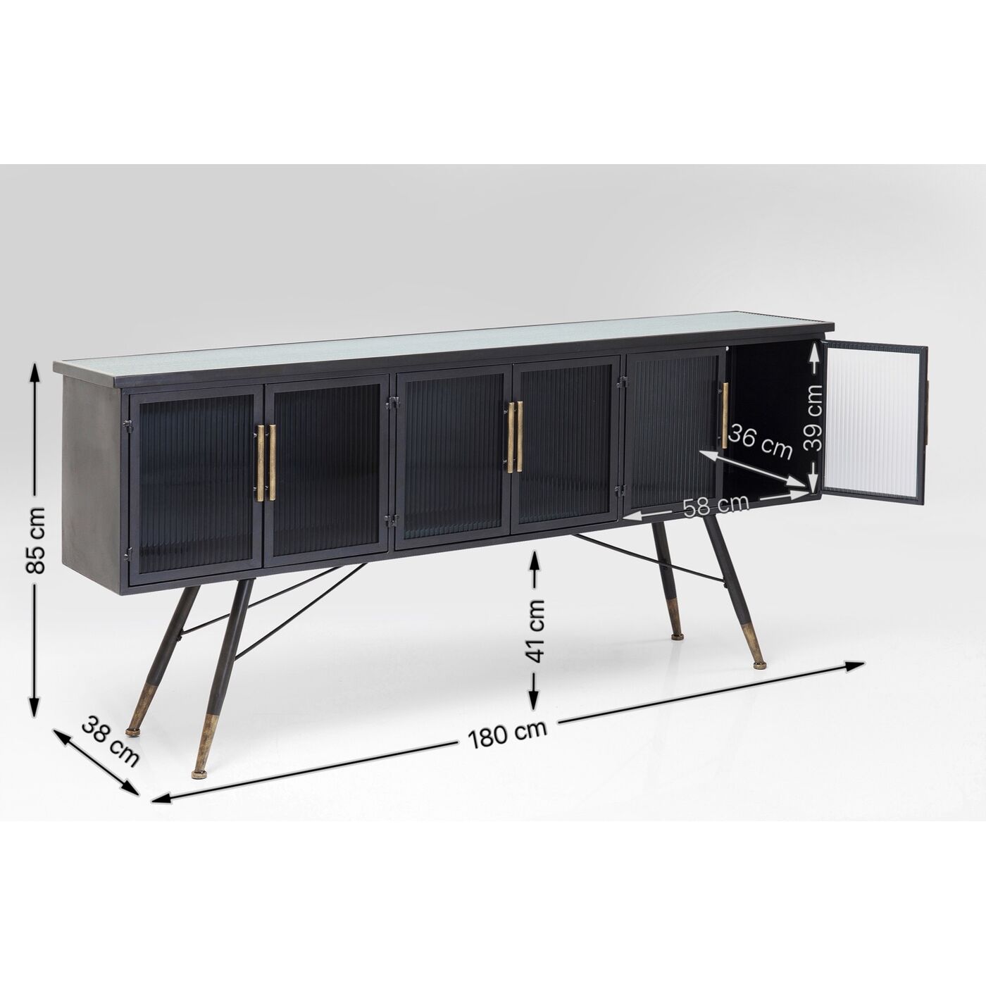 Комод с 6 дверьми La Gomera от KARE Design