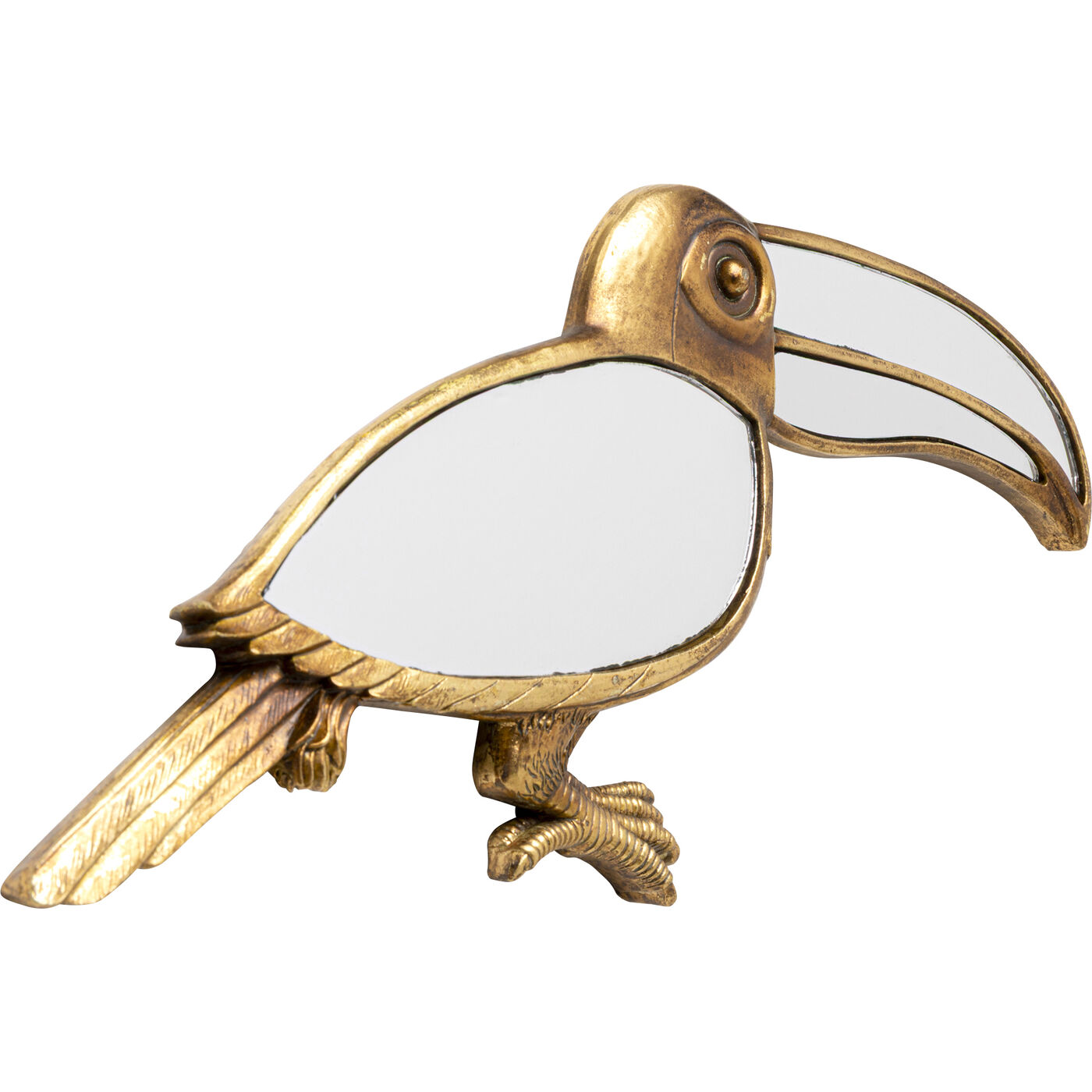 Украшение настенное Toucan «Зеркальный тукан» 43x17 см от KARE Design