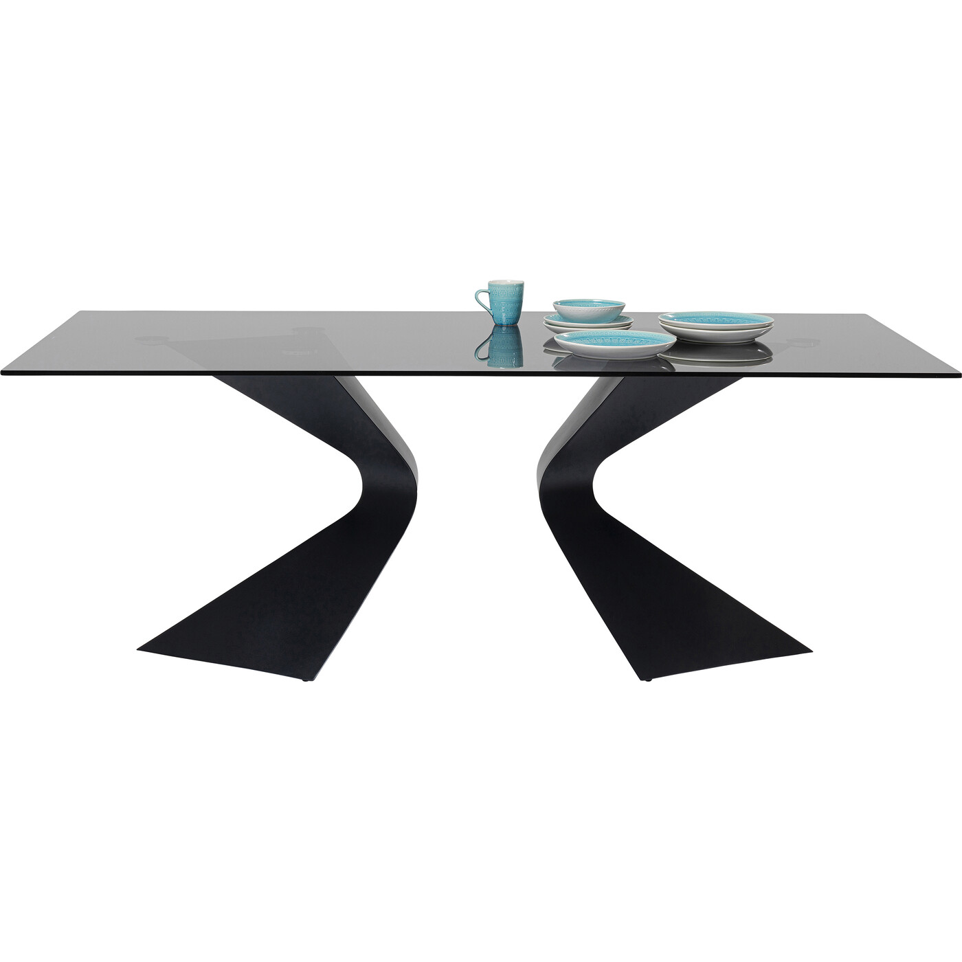 Стол Gloria Black 200x100 см от KARE Design