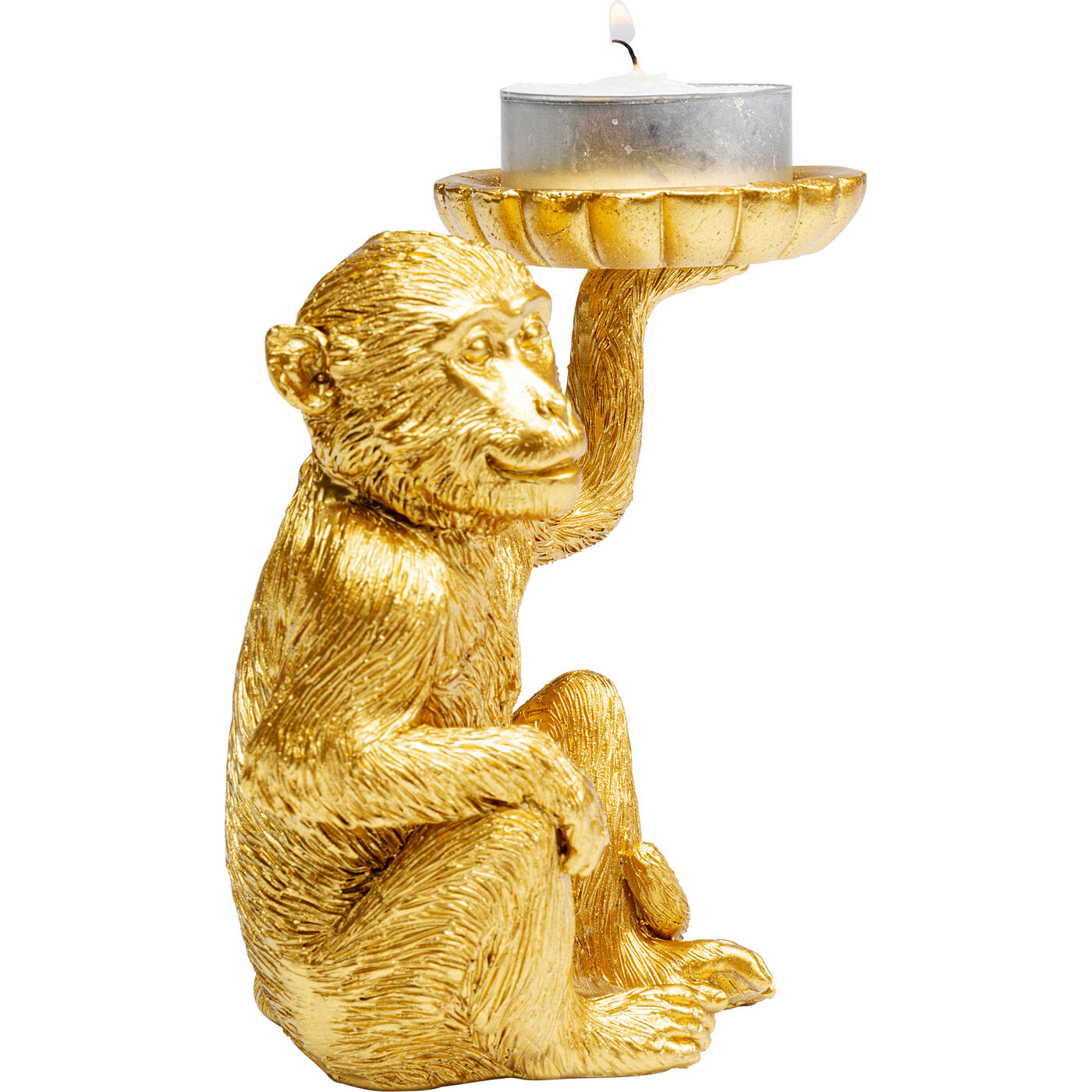 Фигура декоративная Monkey Подсвечник «Обезьяна-подсвечник» 11 см от KARE Design