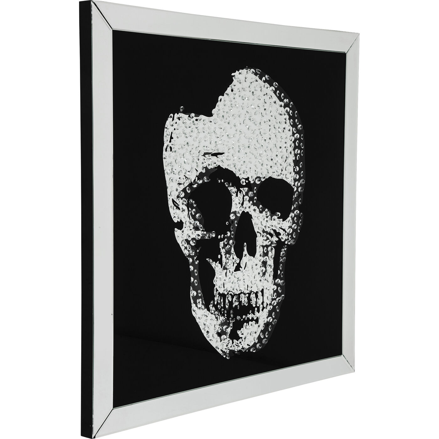 Картина Mirror Skull «Череп» 100x100 см