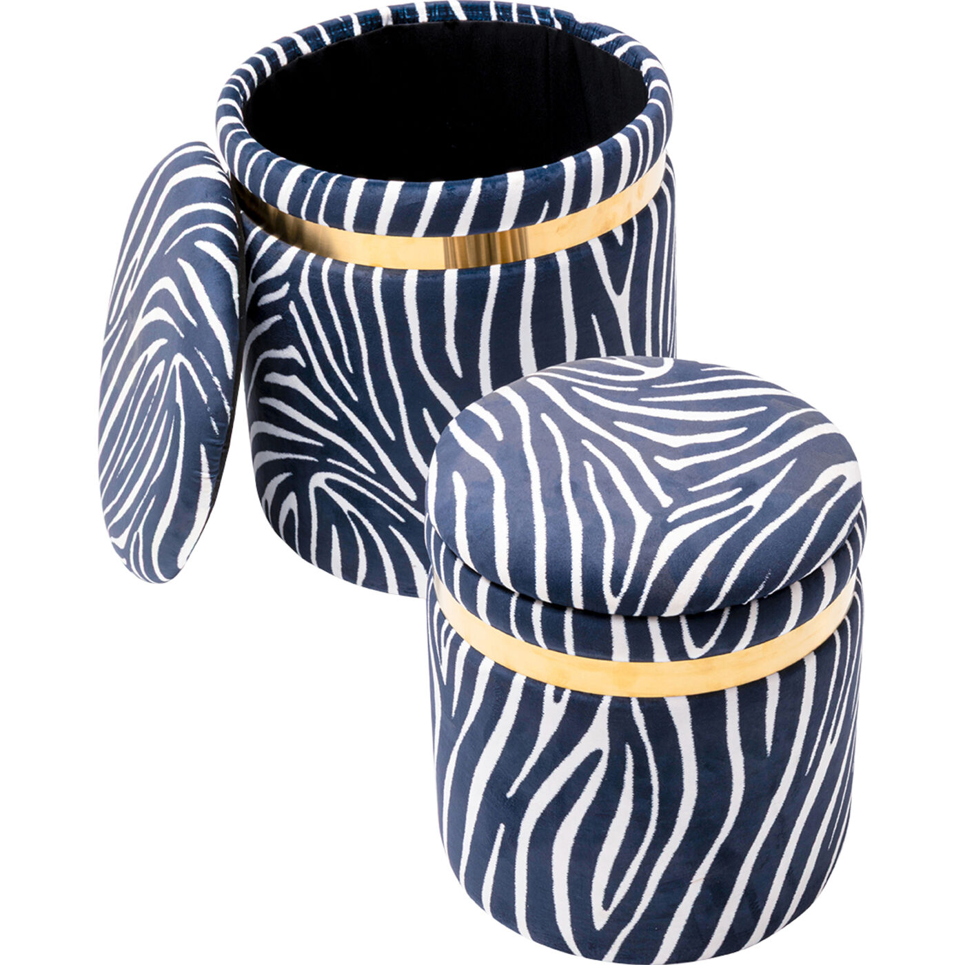 Пуф Wild Zebra (2/Set) от KARE Design