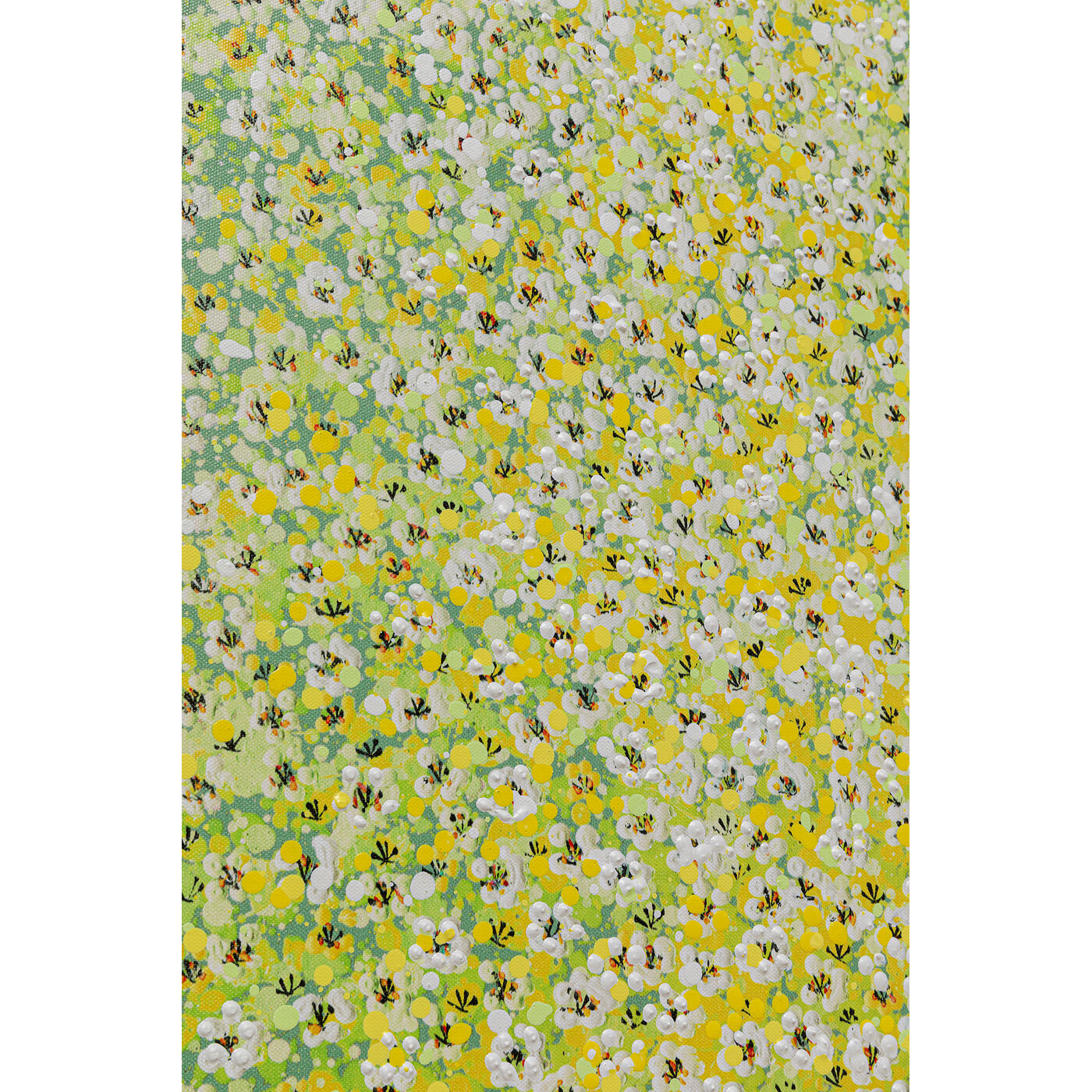 Картина на холсте Flower Boat Purple White «Лодка с цветами» 80x100 см, Фиолетовый от KARE Design