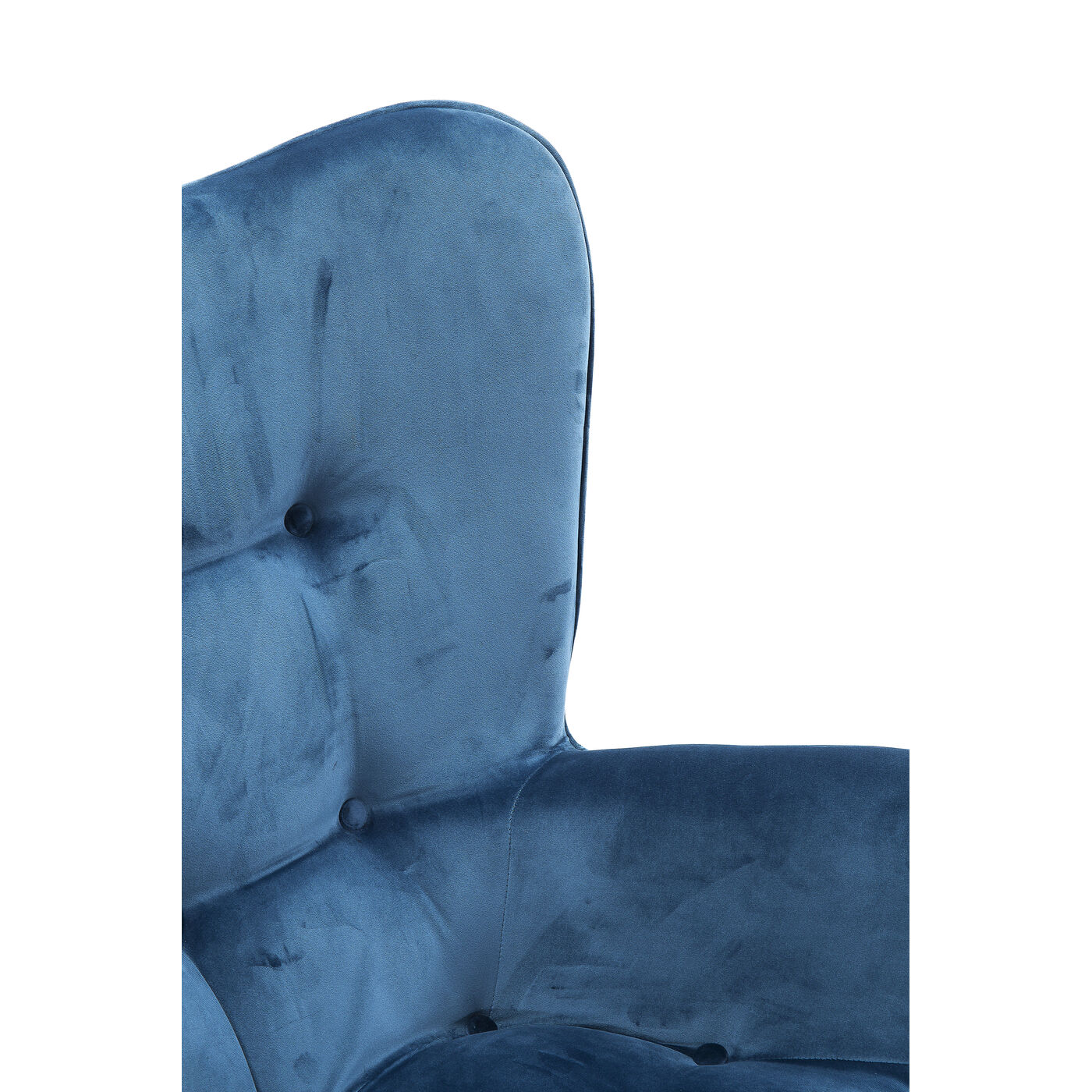 Кресло Black Vicky Velvet Bluegreen от KARE Design