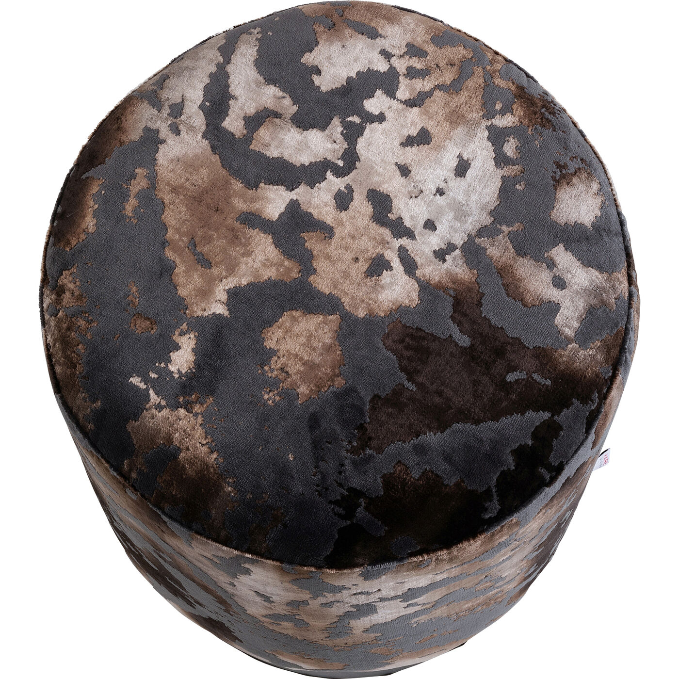 Пуф Cherry Astoria Grey Black Ø36cm Limited от KARE Design