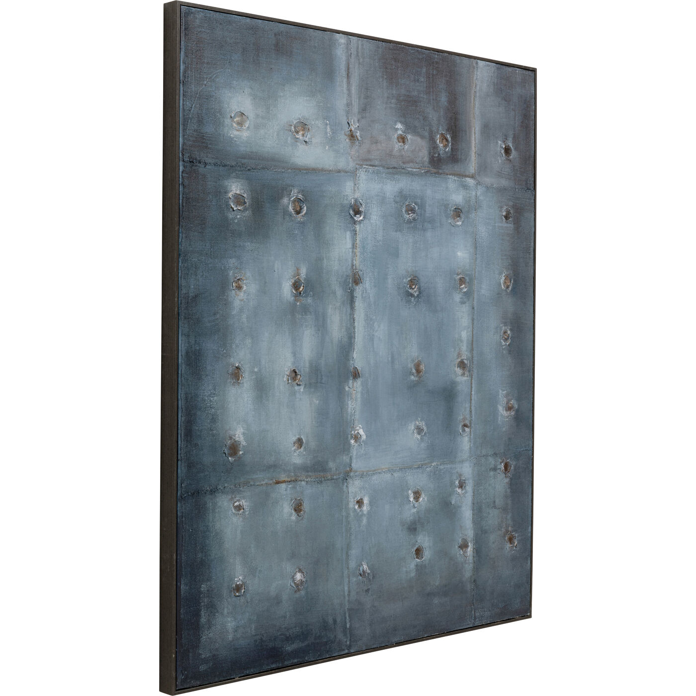 Картина на холсте Moody Blue «Абстракция» 150x120 см, Синий от KARE Design