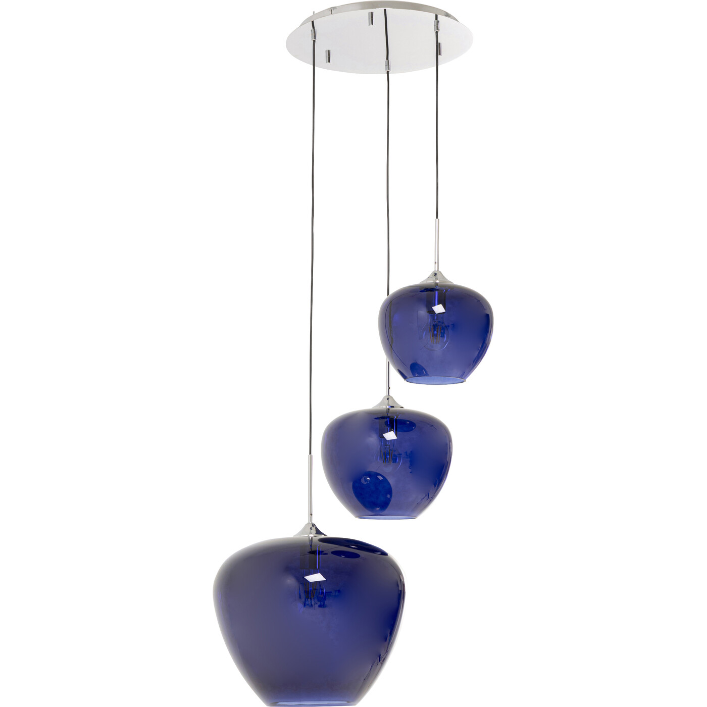 Светильник подвесной Sphere Night Blue Ø45cm от KARE Design