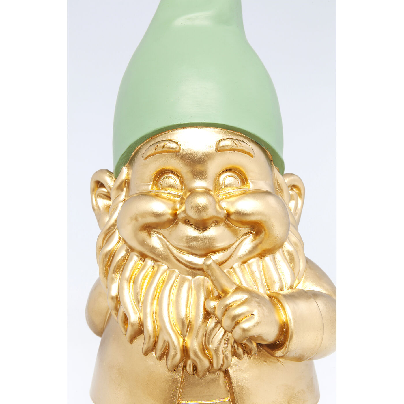 Фигура декоративная Zwerg Standing Gold Green 42 см от KARE Design