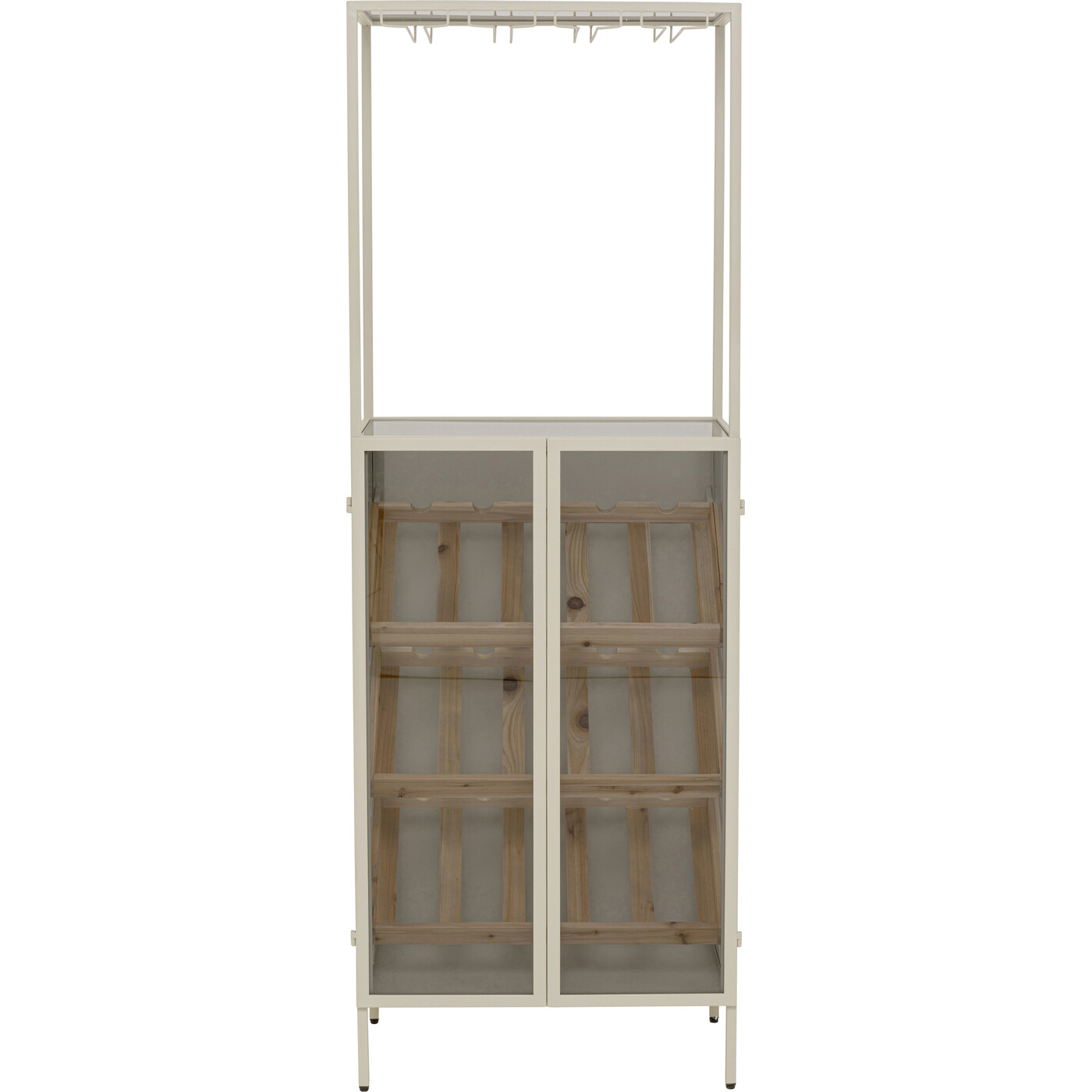 Винная полка Lisboa Bar White 60x170cm от KARE Design