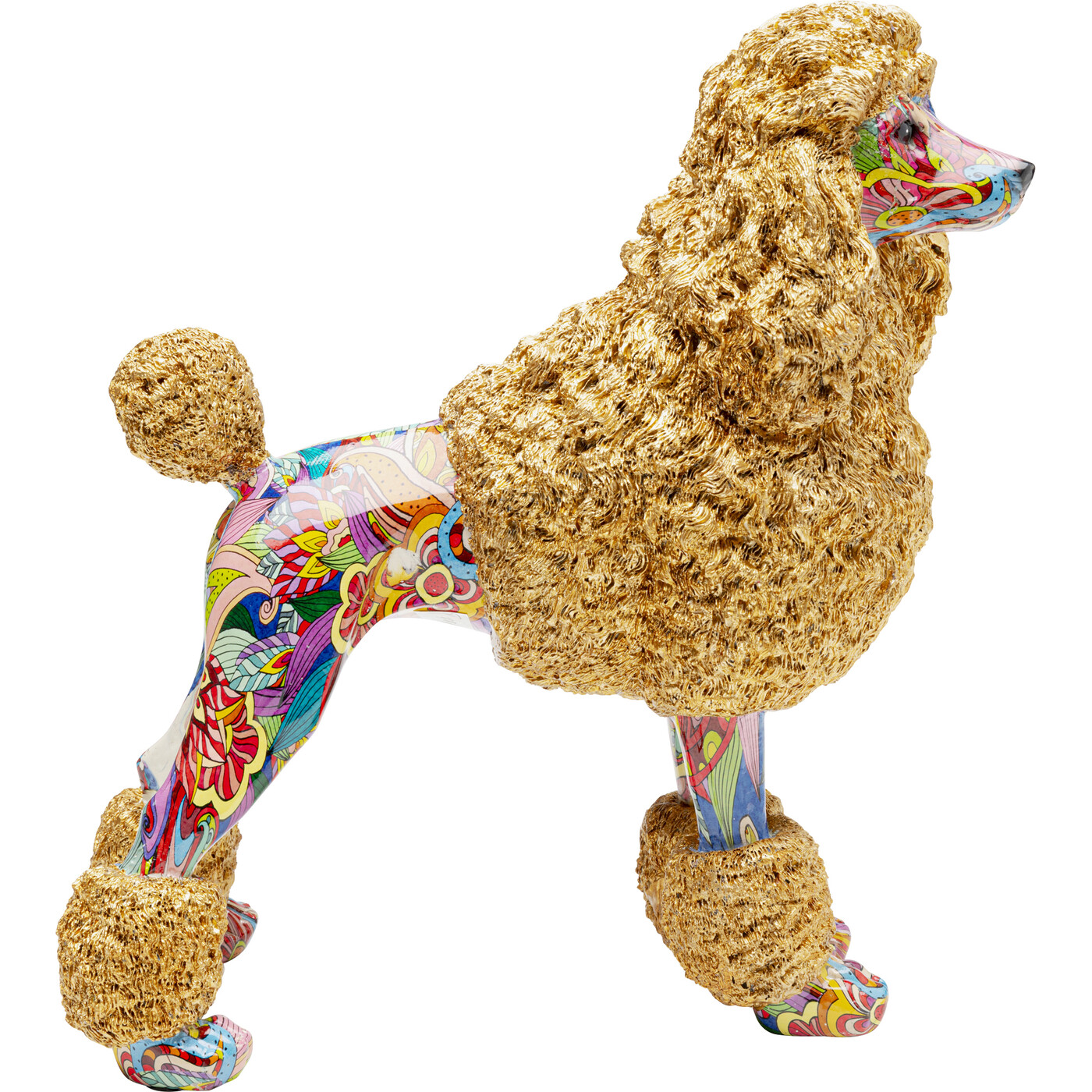 Фигура декоративная Graffiti Poodle «Пудель-граффити» 34 см от KARE Design