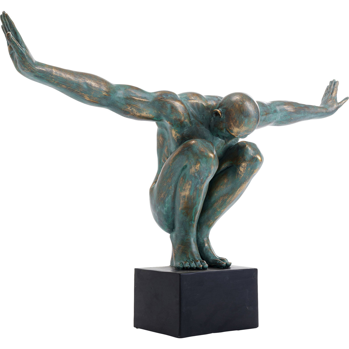 Объект декоративный Athlete XL Antique Green от KARE Design