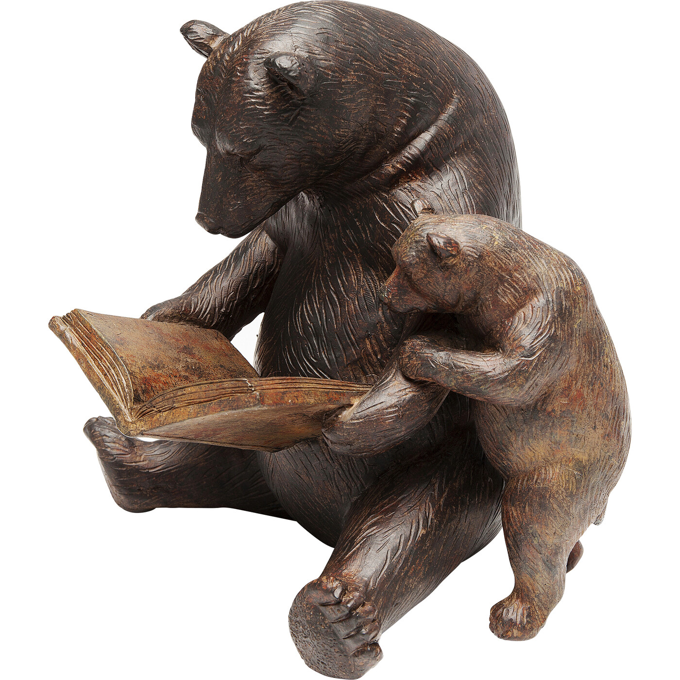Фигура декоративная Reading Bear «Читающий медведь» от KARE Design