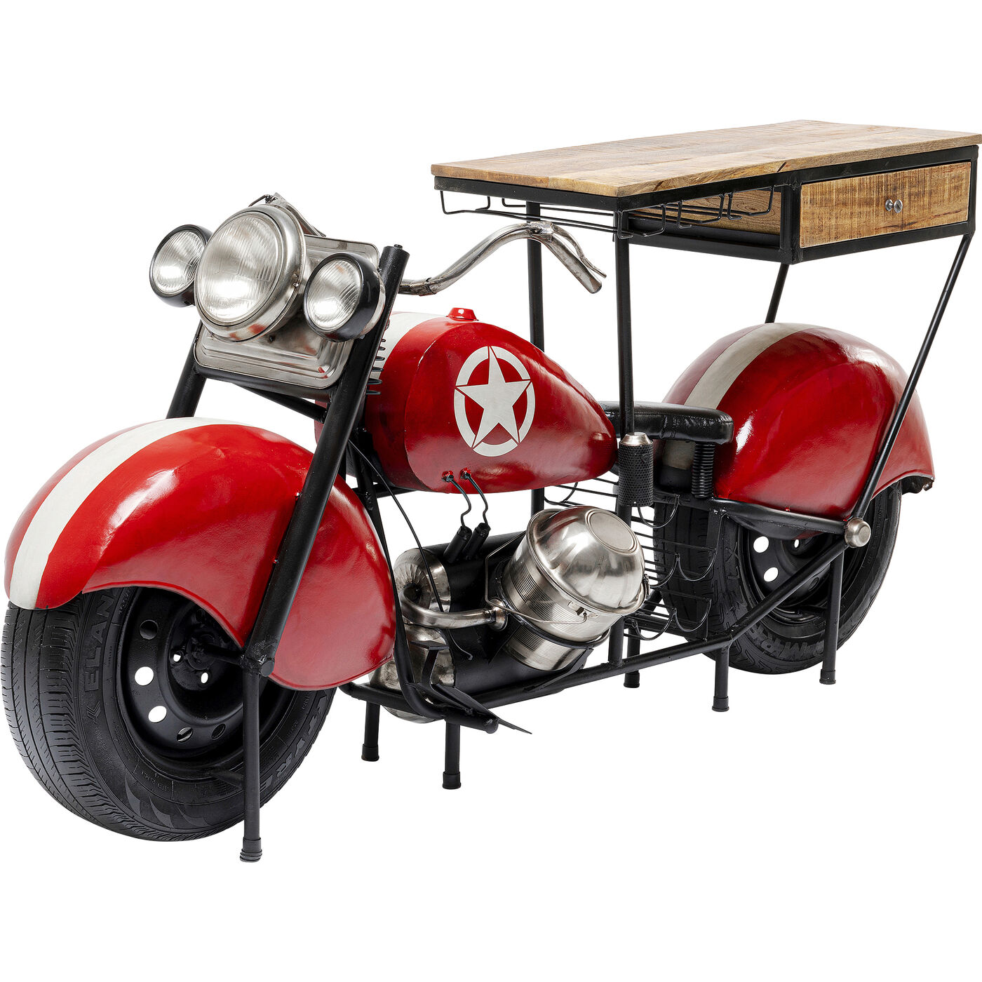 Барный шкаф Motorbike Red от KARE Design