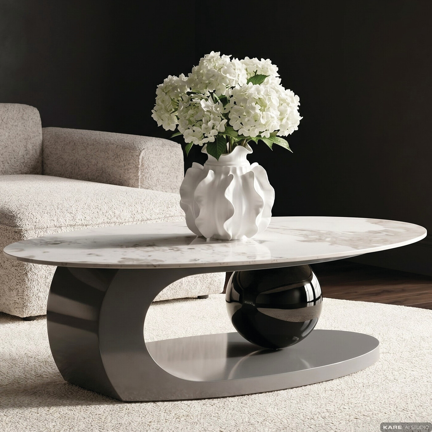 Стол кофейный Sphere Uno 120x70cm от KARE Design