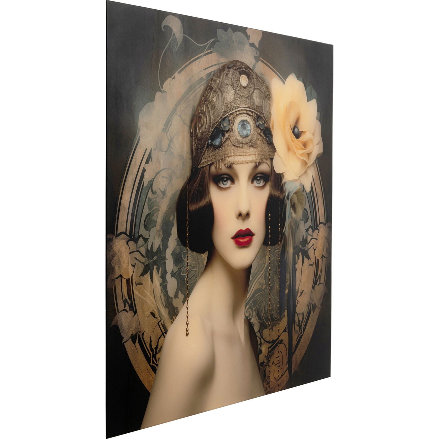 Картина стеклянная Muse Art Nouveau 100x100cm от KARE Design