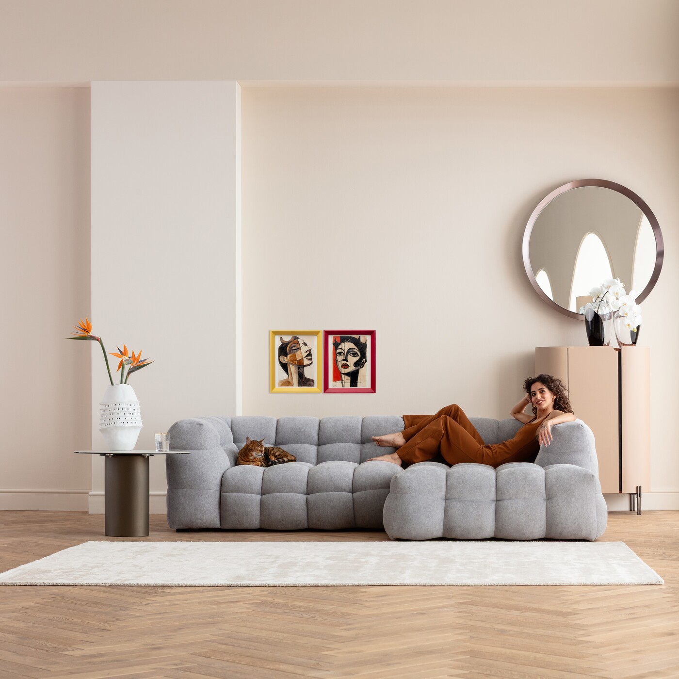 Картина в раме Portrait Modernism «Портреты» 22x27 см (2/Set) от KARE Design