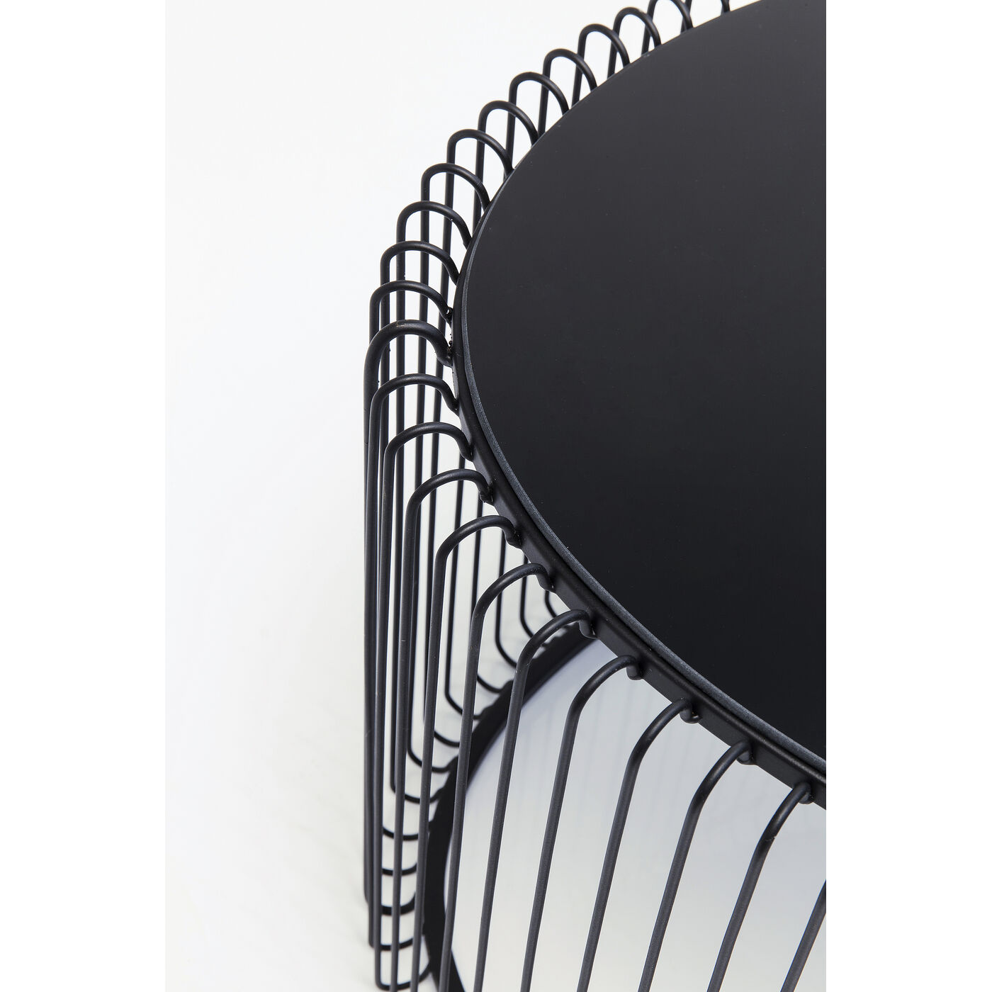Стол кофейный Wire Uno Black 60x90 см от KARE Design