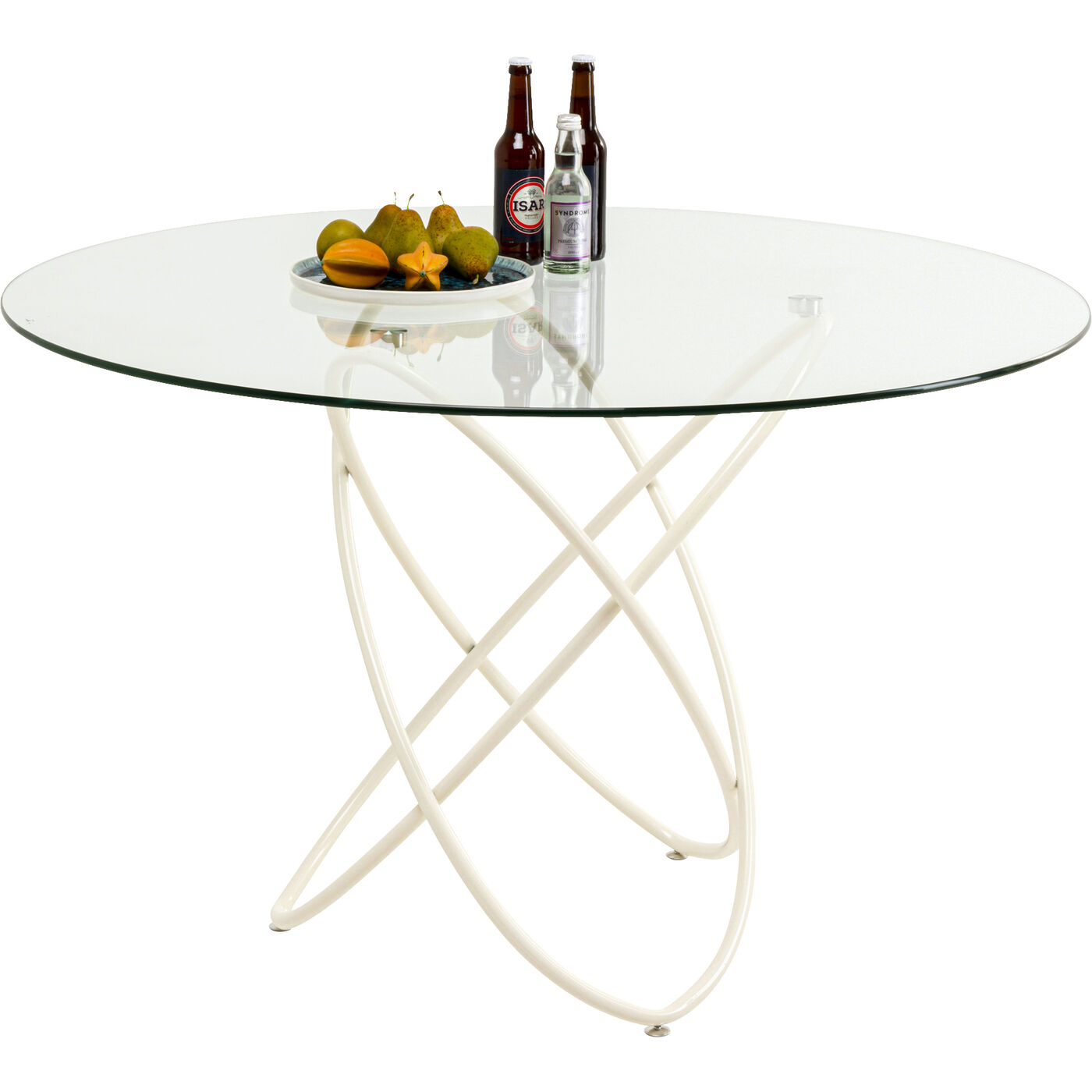 Стол Molekular Greige Ø120cm от KARE Design