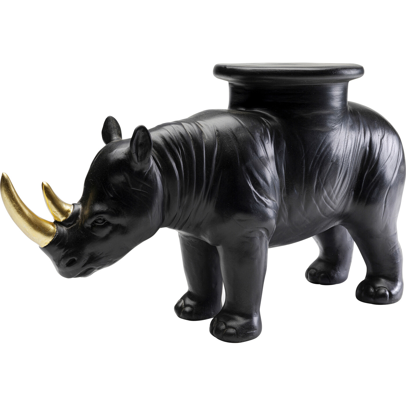 Фигура декоративная Rhino «Носорог» 41 см, Чёрный от KARE Design