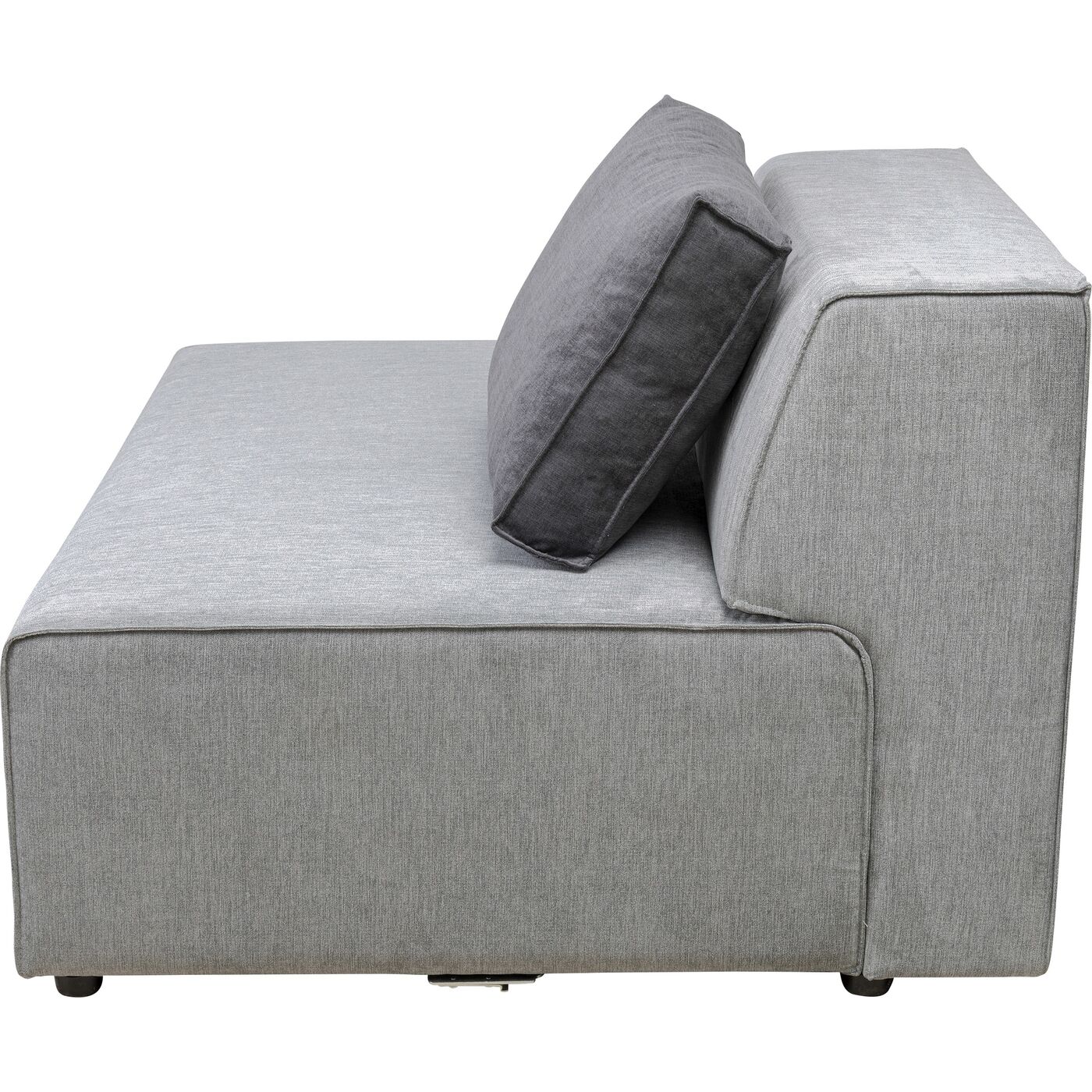 Оттоманка угловая левосторонняя Semi Infinity Elements Grey Left от KARE Design