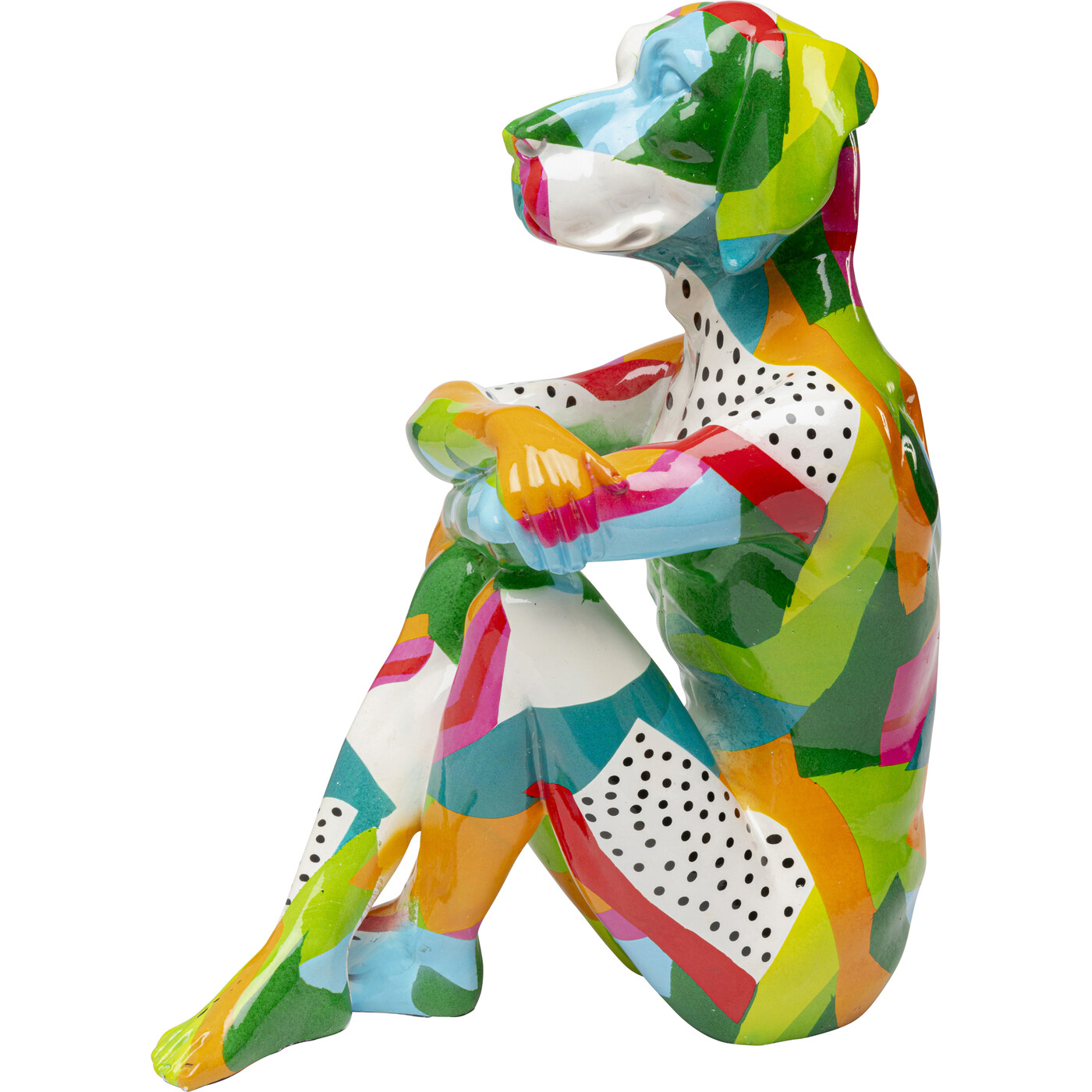 Фигура декоративная Dog Gillie Abstract «Пёс Джилли абстрактный» от KARE Design