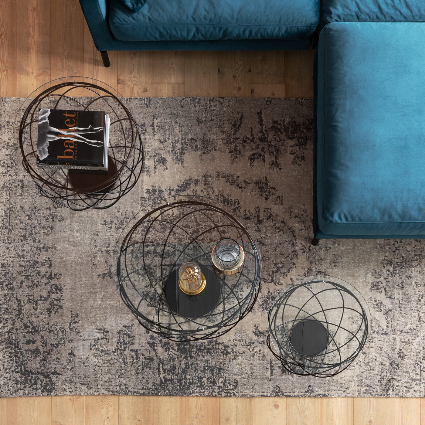 Ковер Kelim Pop Grey 240x170 см от KARE Design