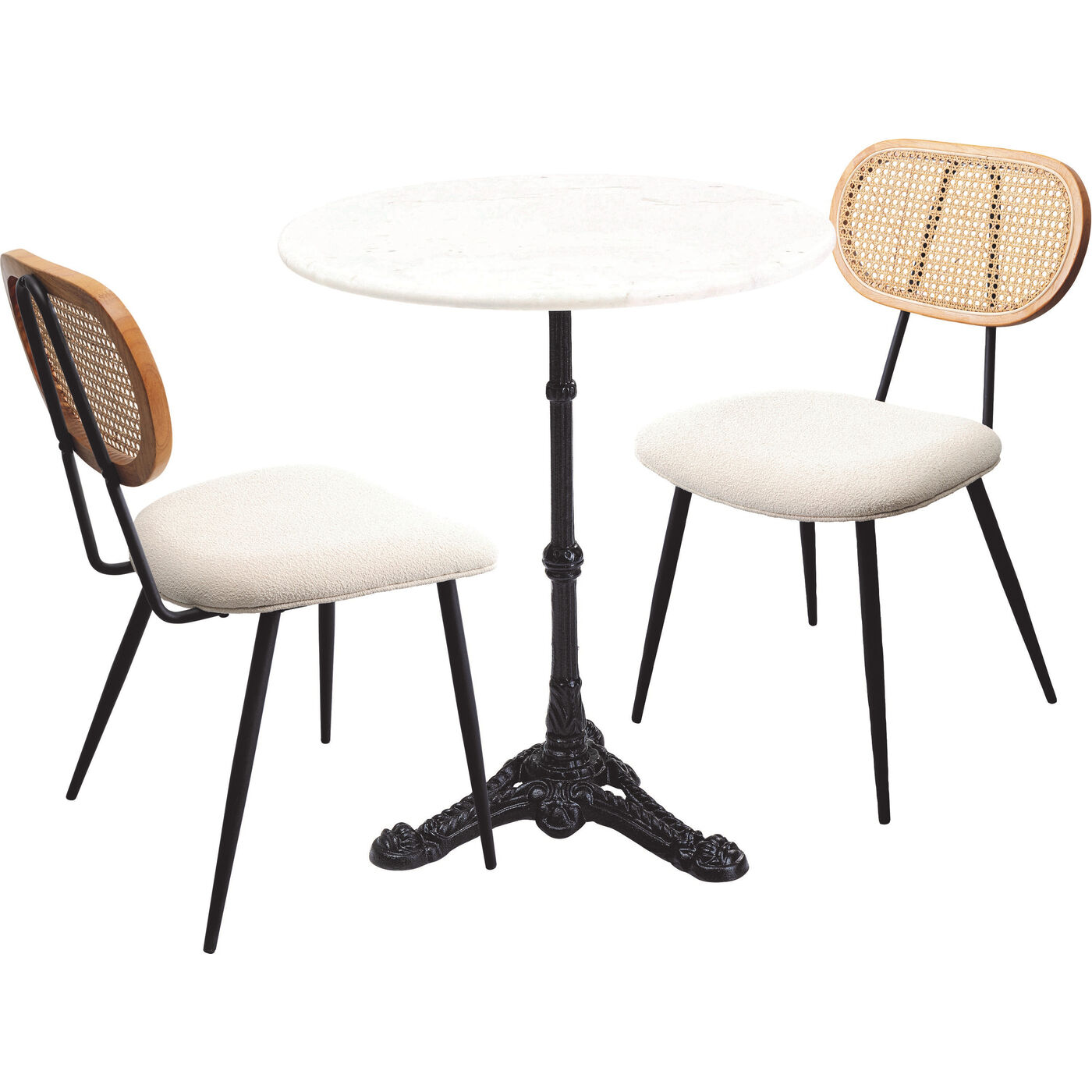 Комплект столов Bistro Rosalie Creme (3/part) от KARE Design
