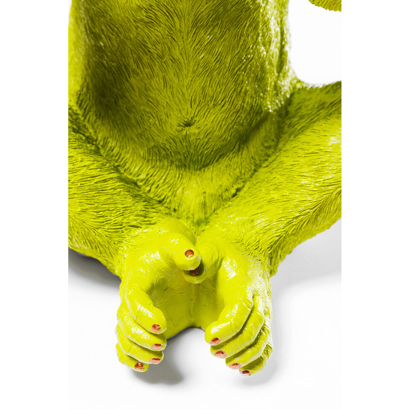 Копилка Monkey Iwazaru «Обезьяна Ивадзару — не говори», Лаймовый от KARE Design