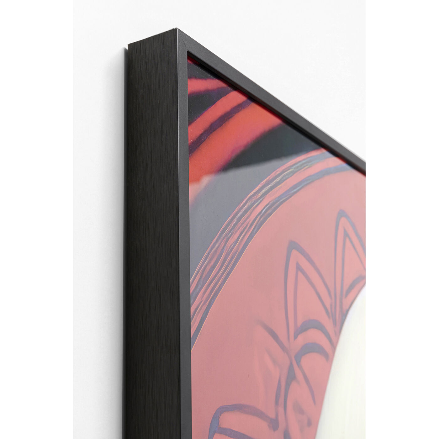 Картина в раме LED Fancy Blonde Lady «Блондинка» 75x55 см от KARE Design