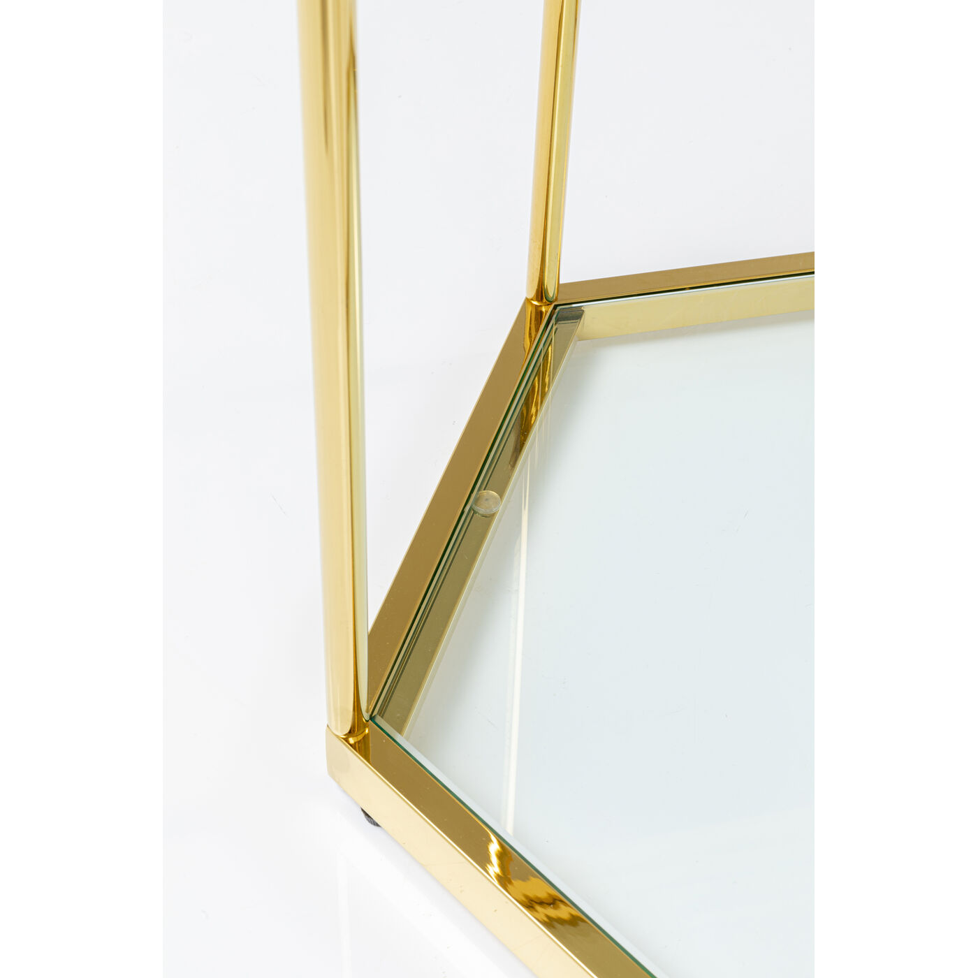 Стол приставной Comb Gold 55 см от KARE Design